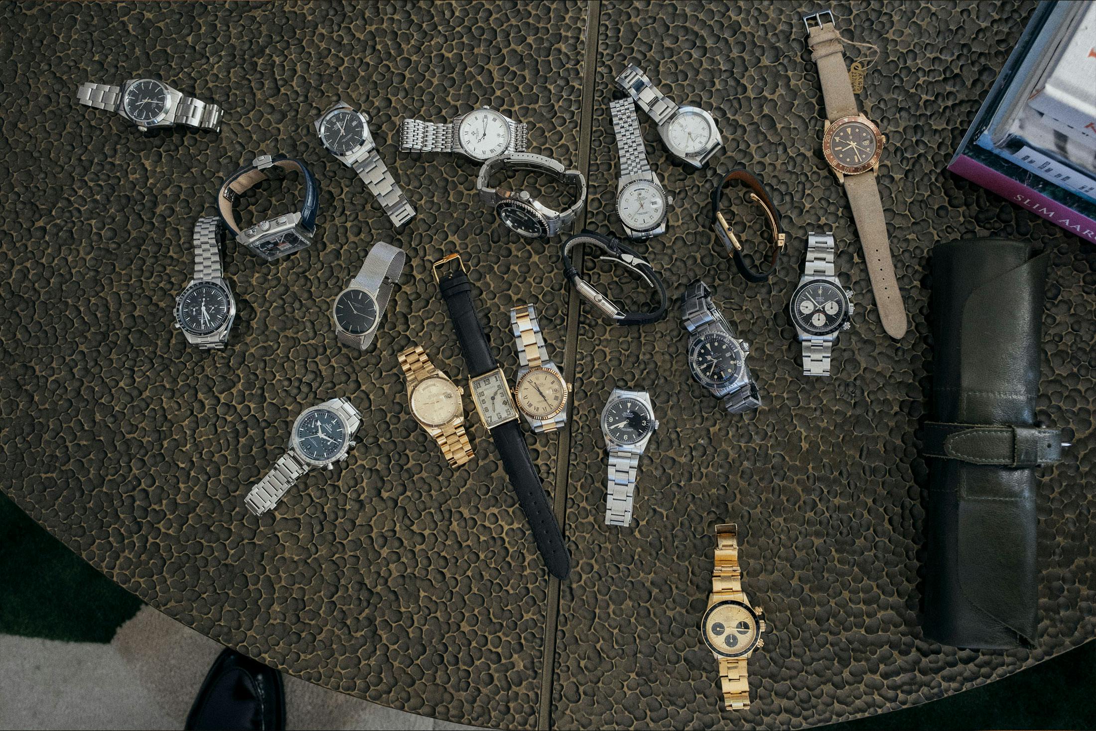 group of watches
