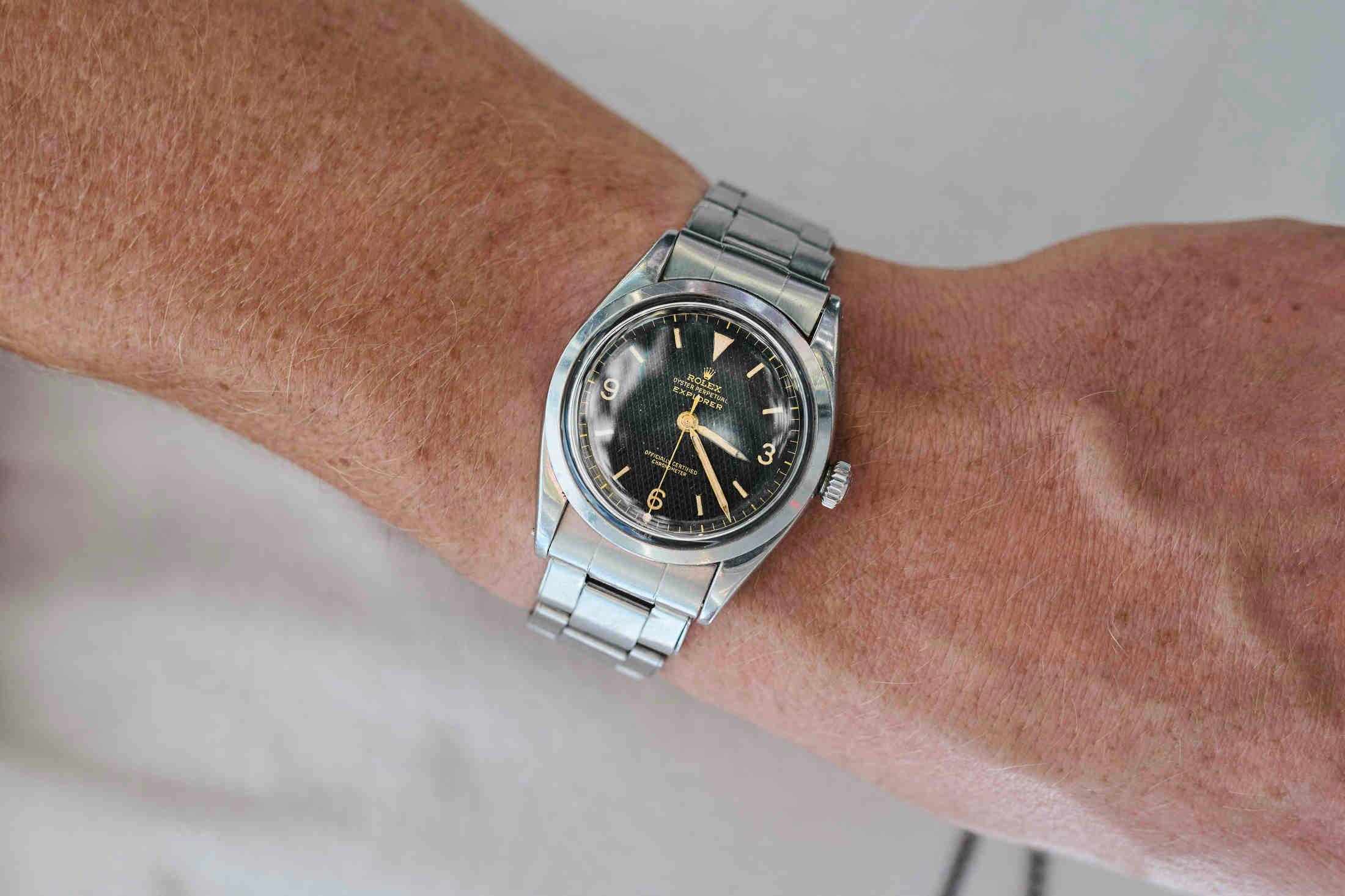Rolex Explorer Honeycomb