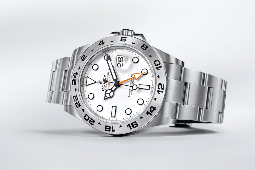 High Climbing White Dial Sport Watches From Rolex And Timex