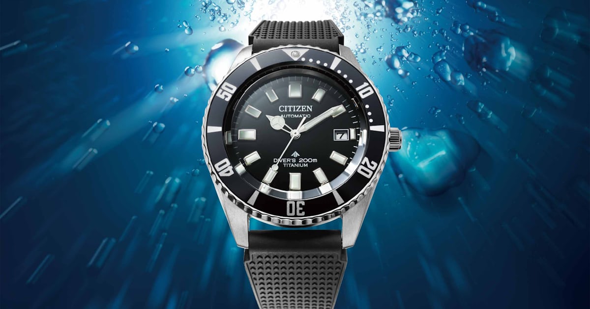 Citizen Releases A Classic Pair Of Mechanical Dive Watches