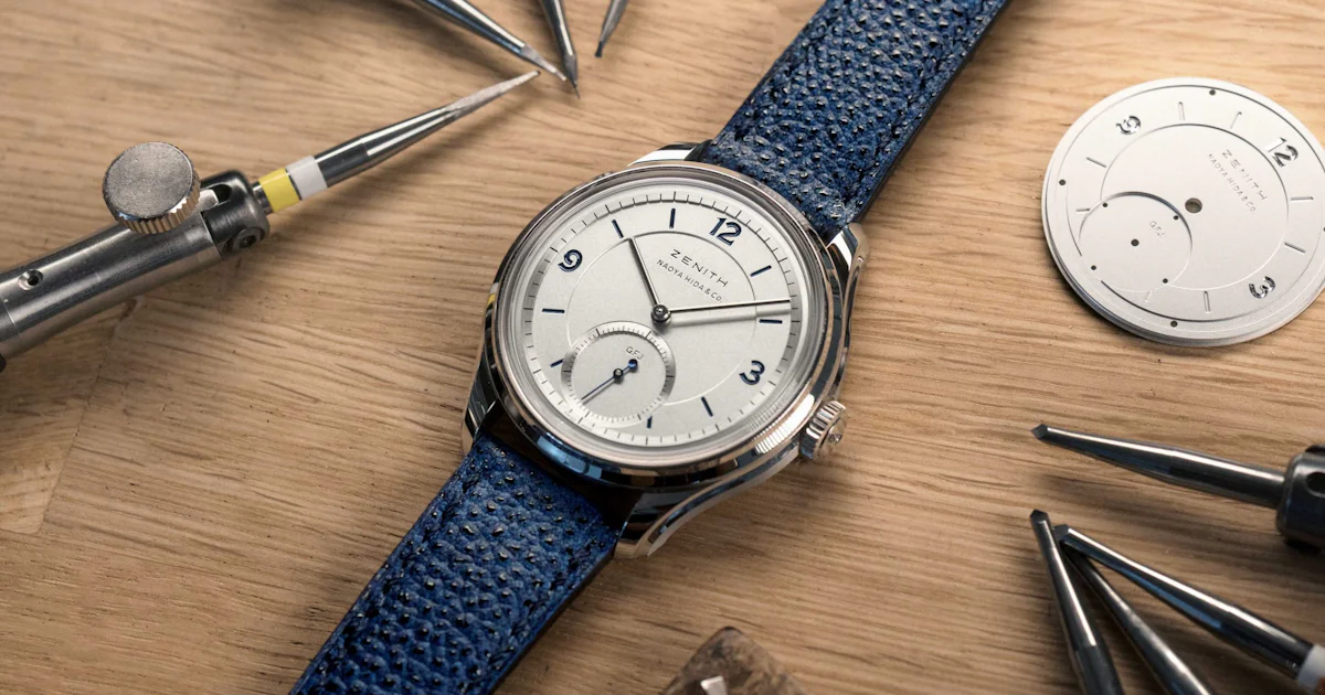 Introducing: The Zenith G.F.J. Calibre 135 Double Signed with Introducing: The Zenith G.F.J. Calibre 135 Double Signed with