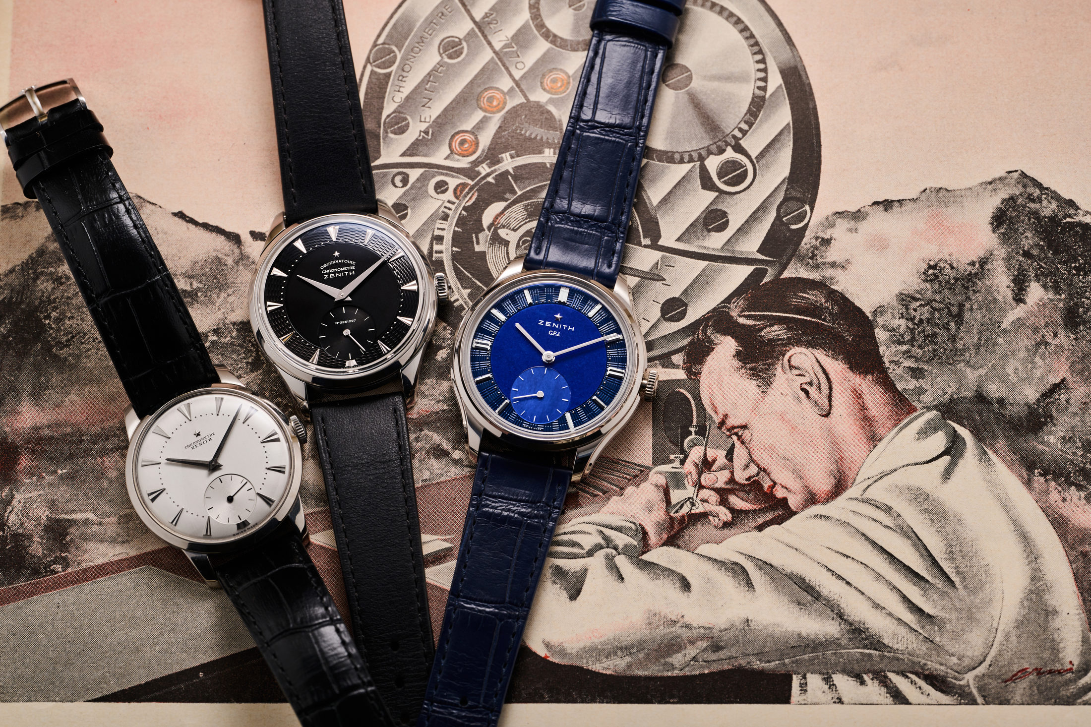 Zenith G.F.J. Movement