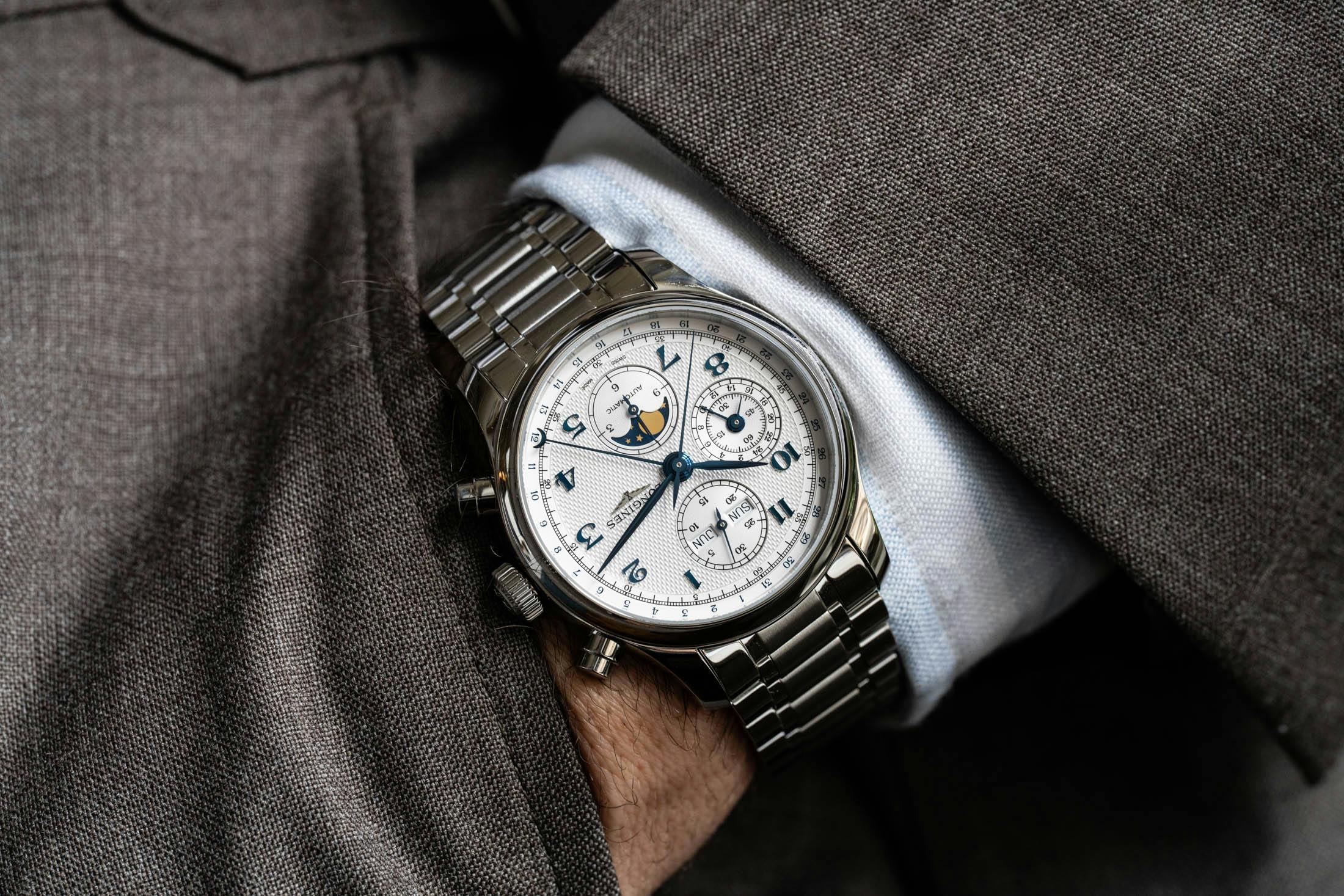 Longines Master Collection Moonphase Chrono Pocket Shot