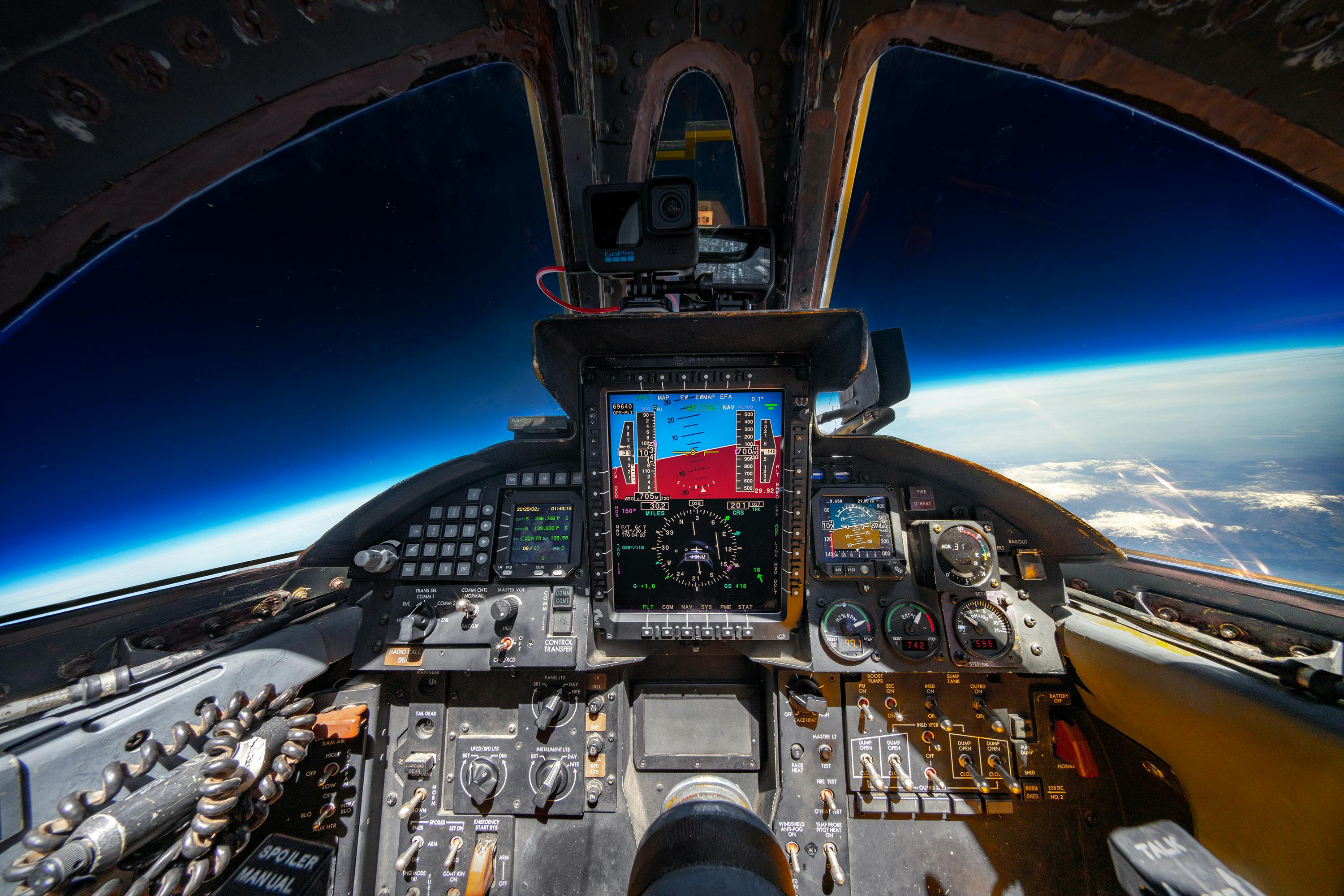 u-2 dragon lady cockpit