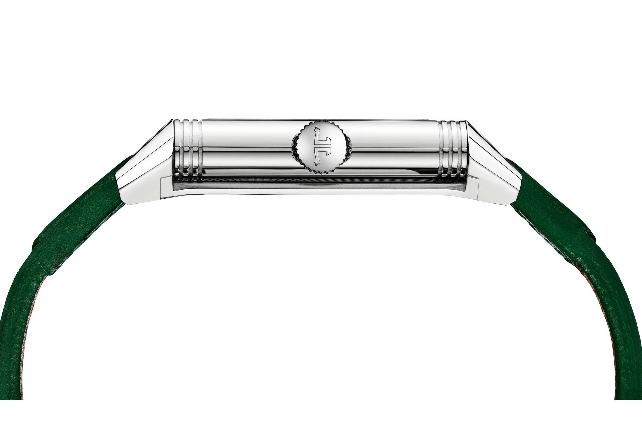 Introducing The Jaeger Lecoultre Reverso Tribute Small Seconds In Green Hodinkee