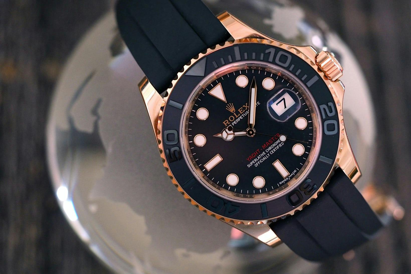Lionel Messi Wearing a Gold Rolex