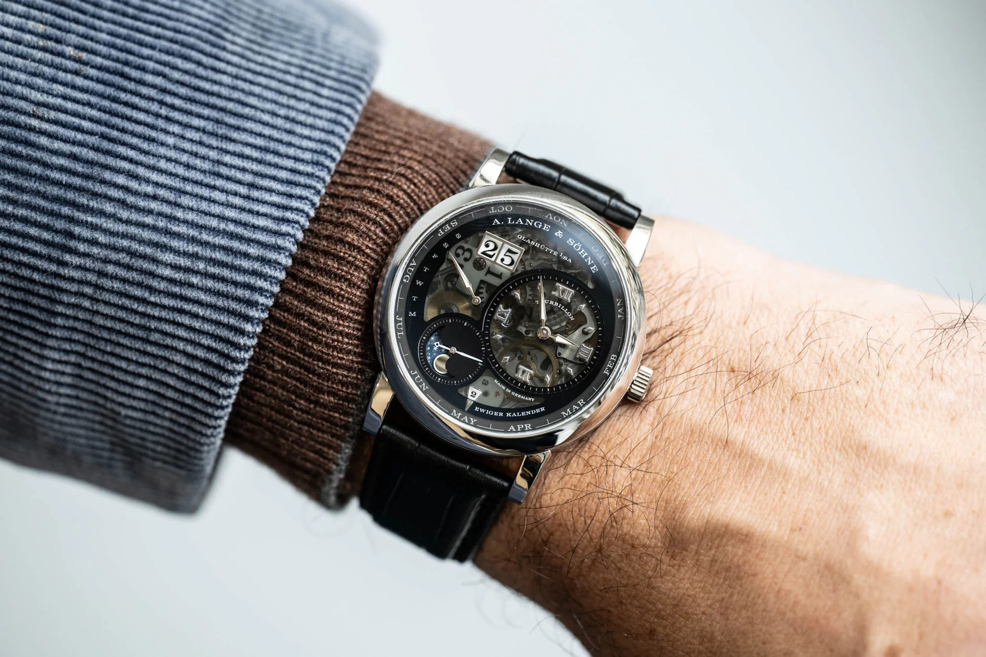 L1 Perpetual Tourbillon Lumen Ben Wristshot