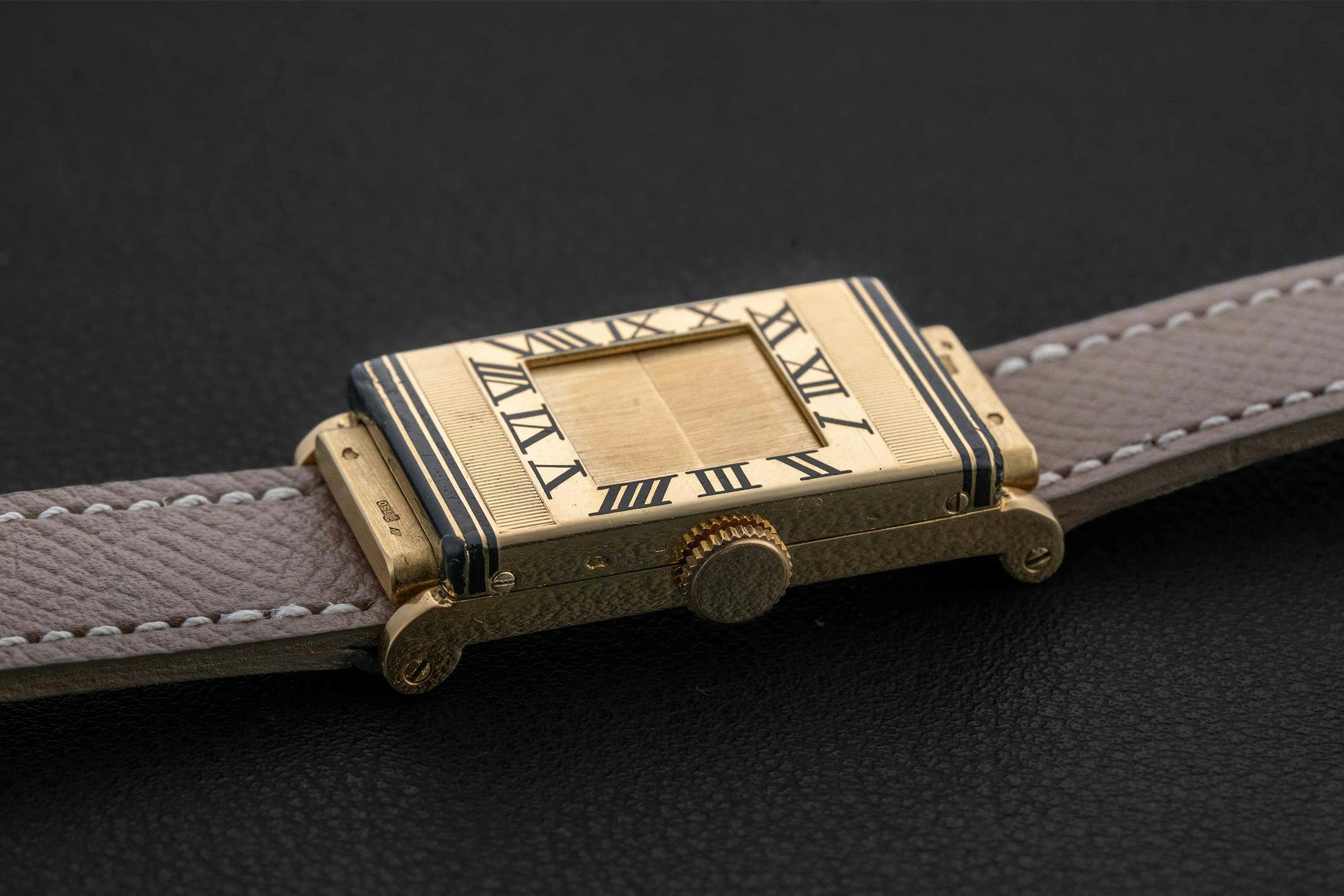 An Alpina-Gruen Techni-Quadron, A Universal Geneve "Eric Clapton" Ref 881101/01, A Cartier "Bebe Guillotine," And More
