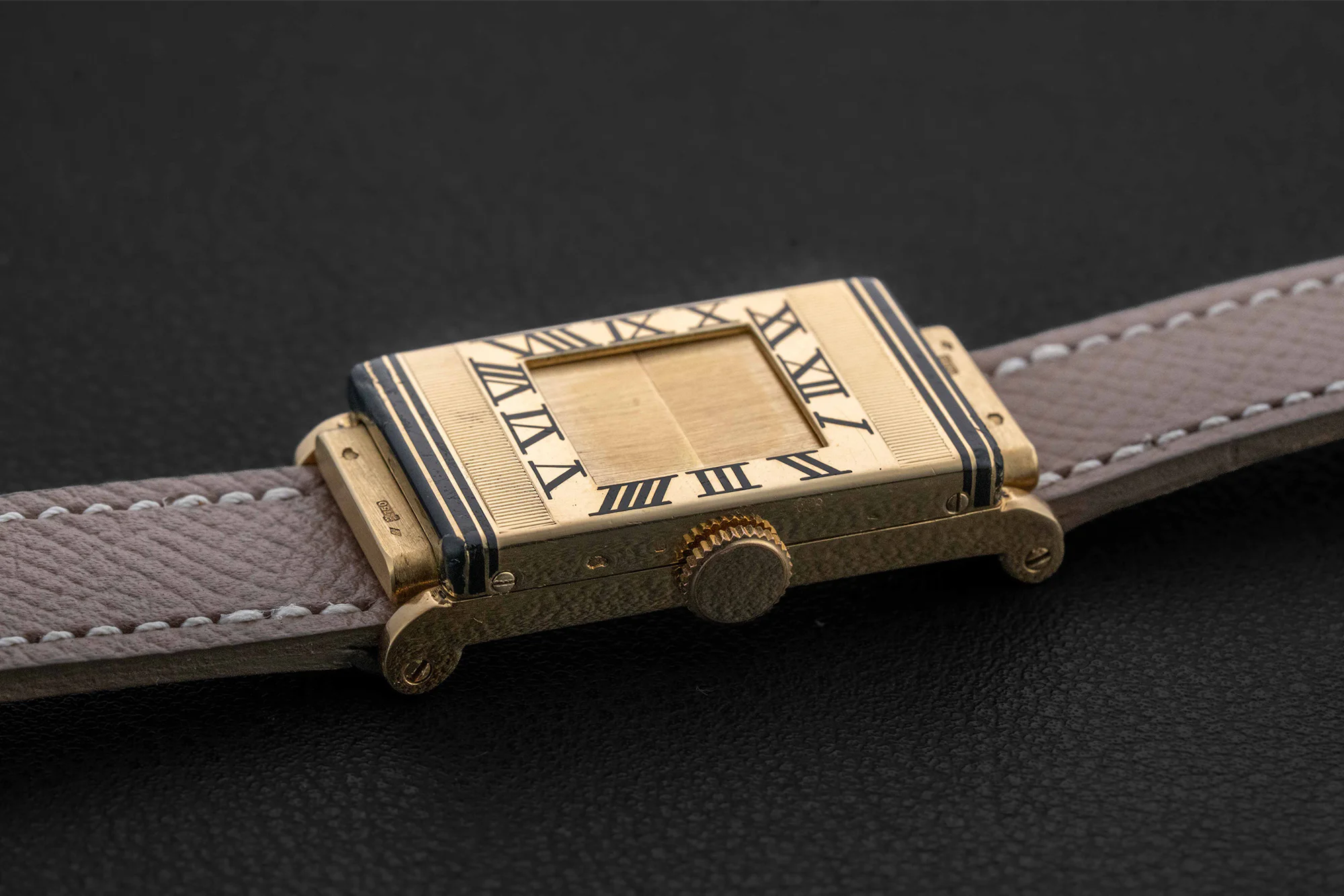 An Alpina-Gruen Techni-Quadron, A Universal Geneve "Eric Clapton" Ref 881101/01, A Cartier "Bebe Guillotine," And More