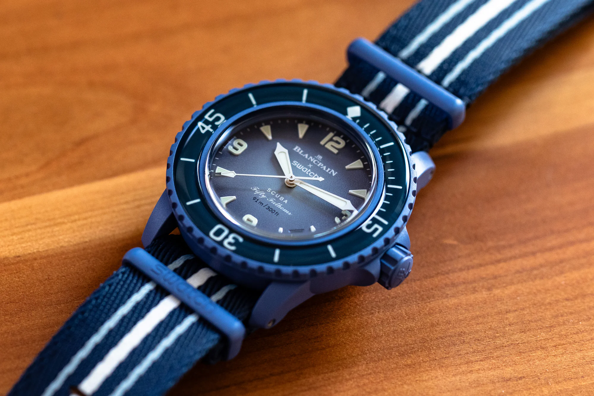 Blancpain Fifty Fathoms Swatch