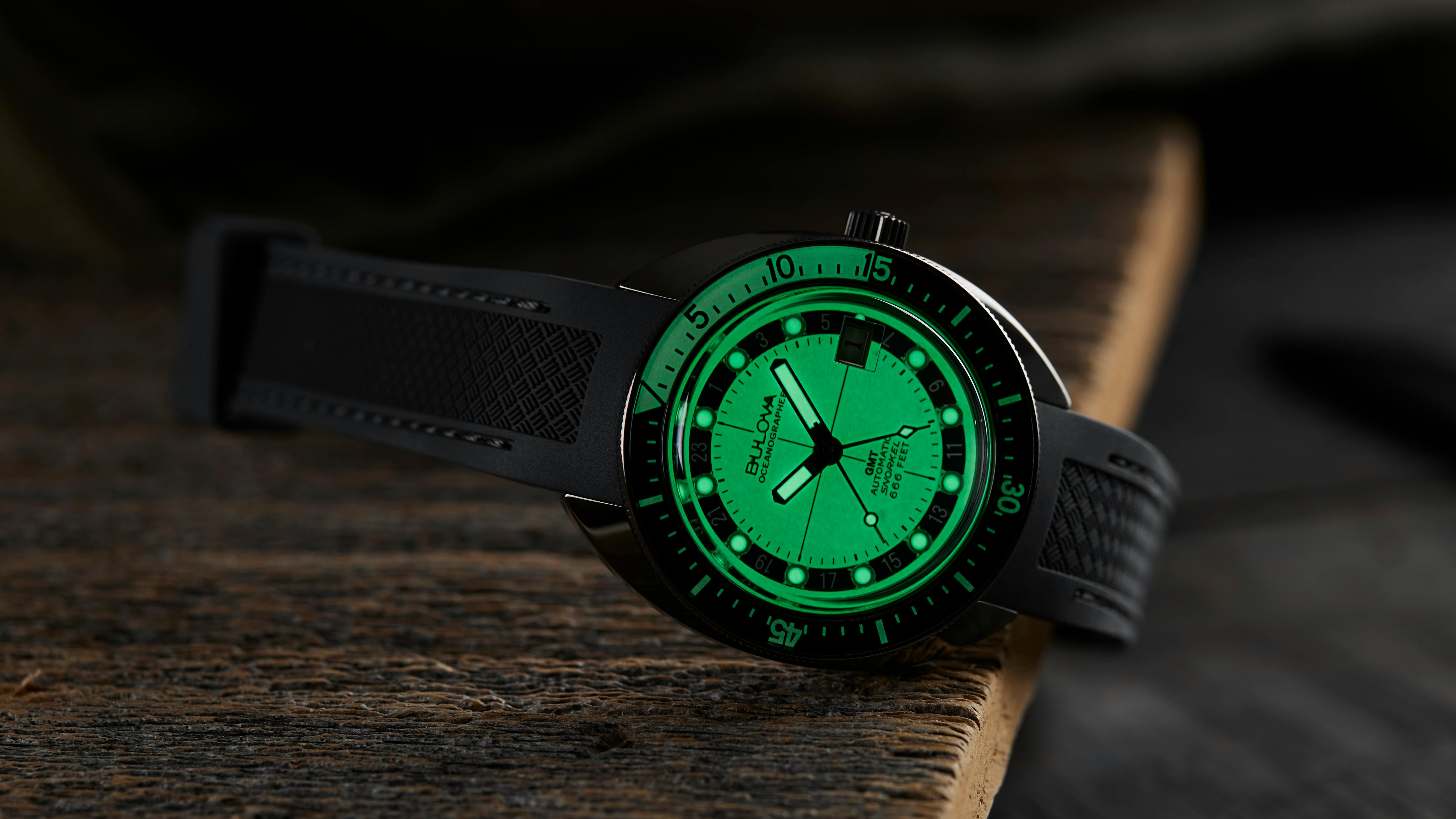 Oceanographer GMT White Dial