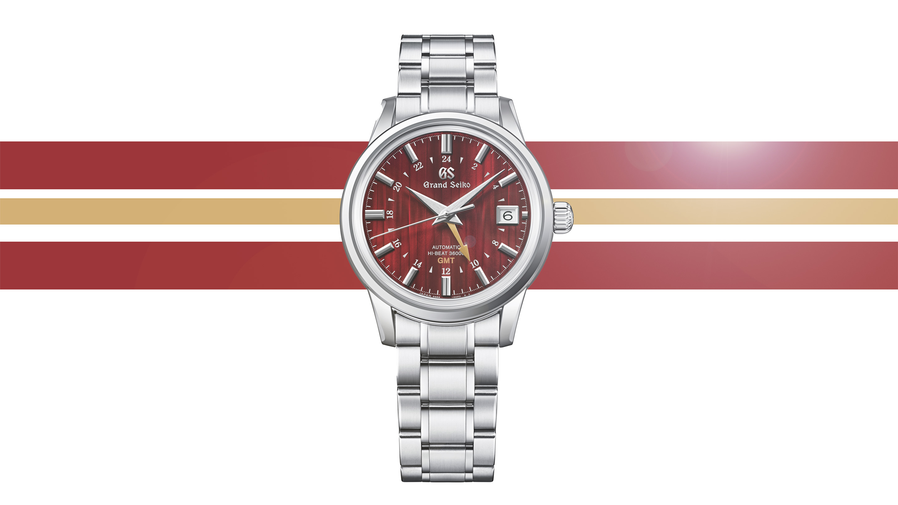 Red on sale seiko watch