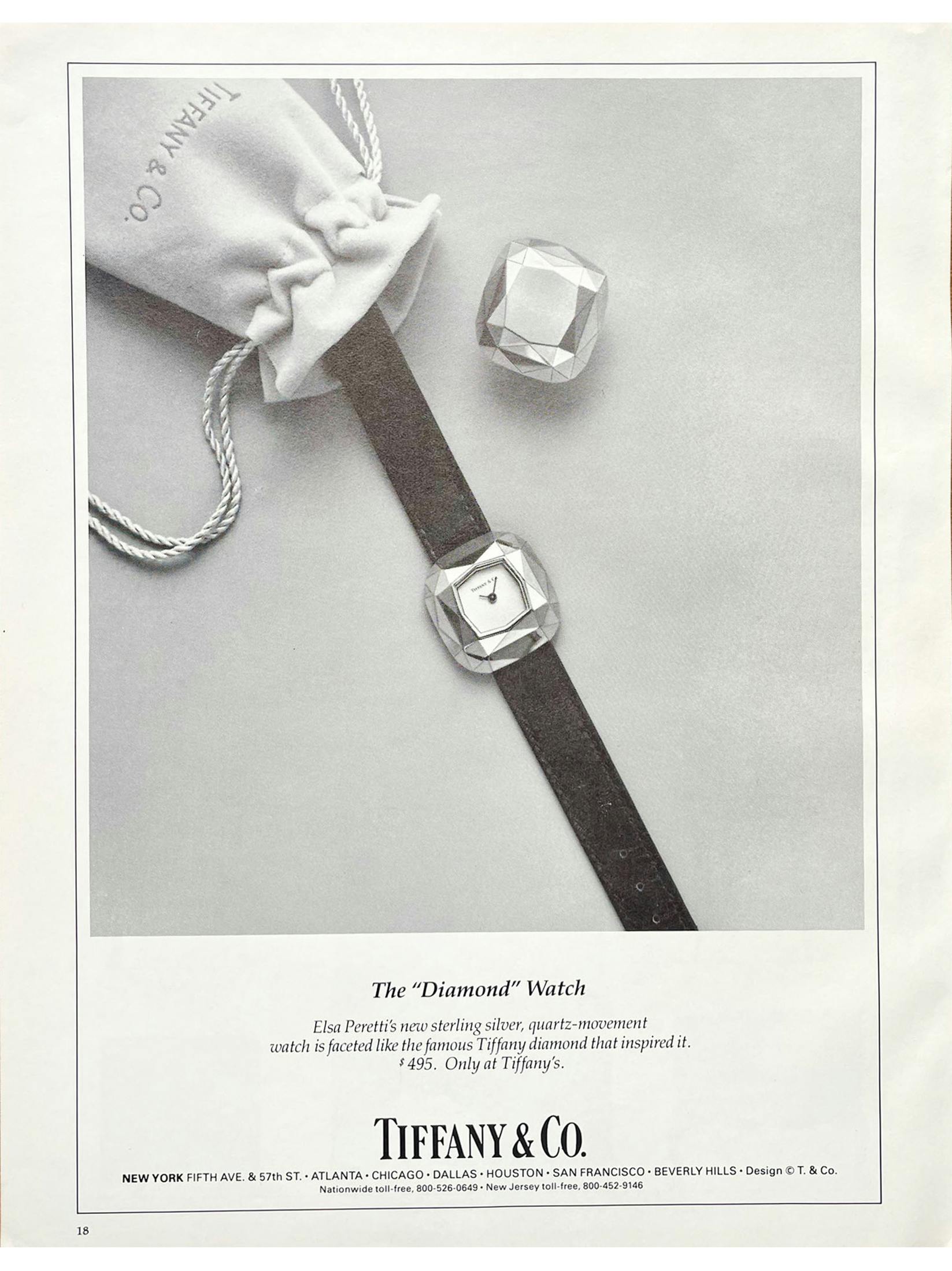 Tiffany Elsa Peretti vintage ad