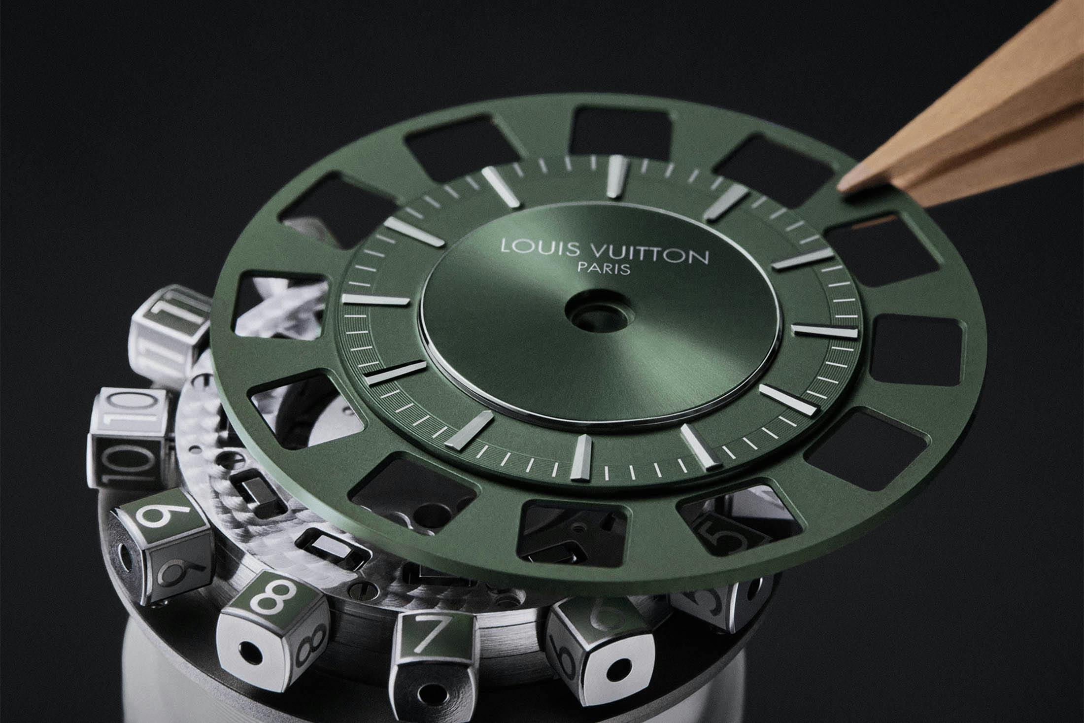 Louis Vuitton Spin Time Green Dial Assembly