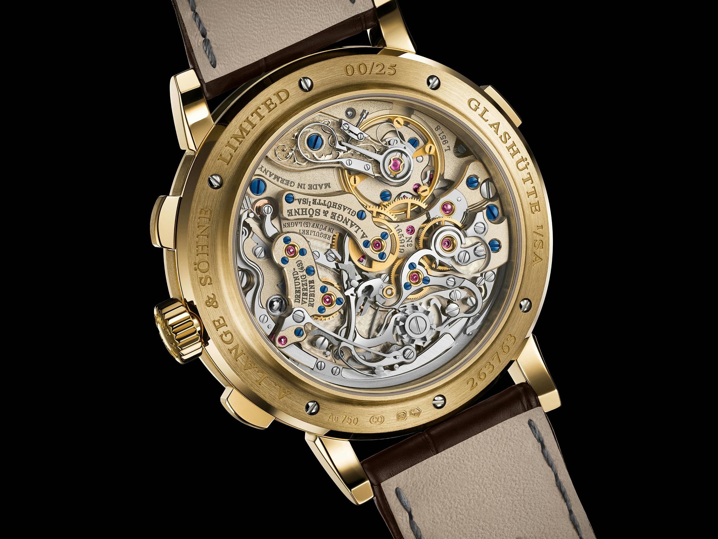 caseback of the watch