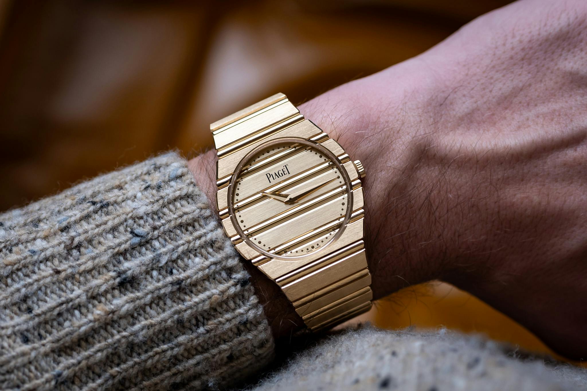 piaget polo79 wrist shot