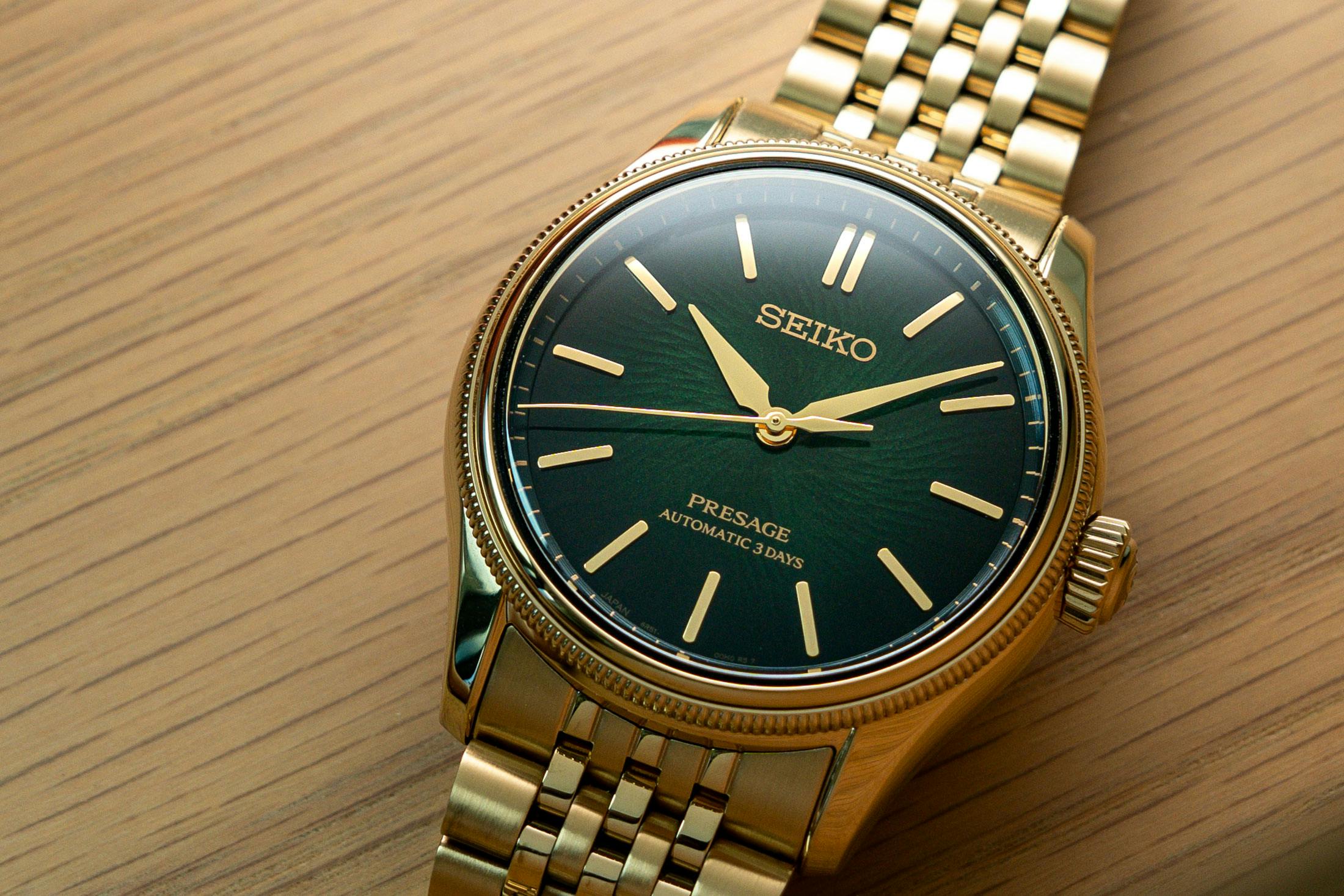 Seiko Presage x Tradman's Bonsai