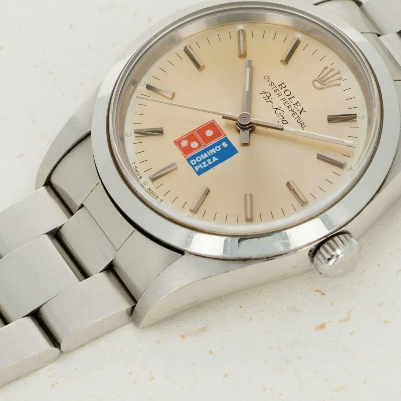 rolex air-king domino's 14000