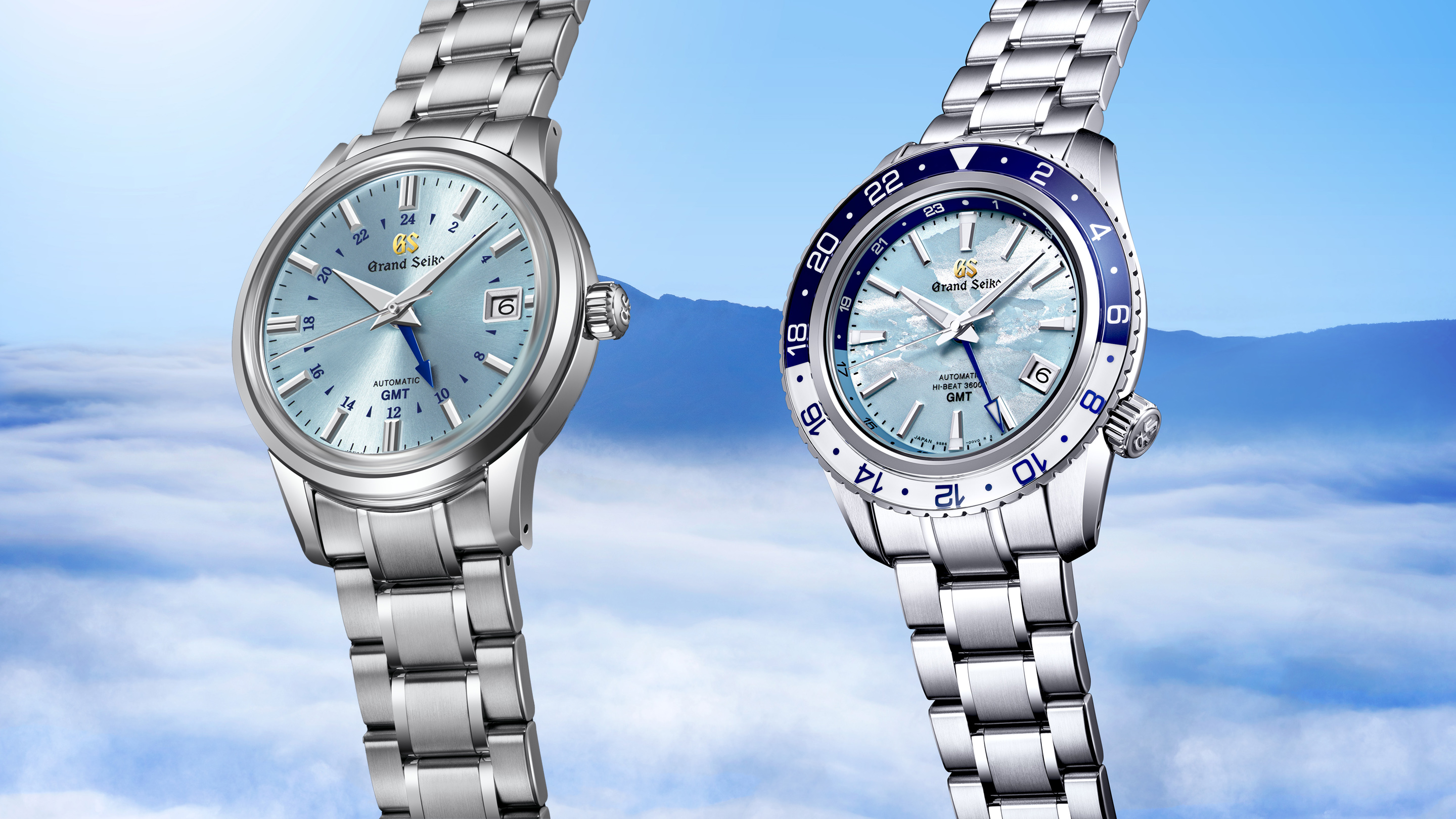 Grand seiko 2025 blue gmt