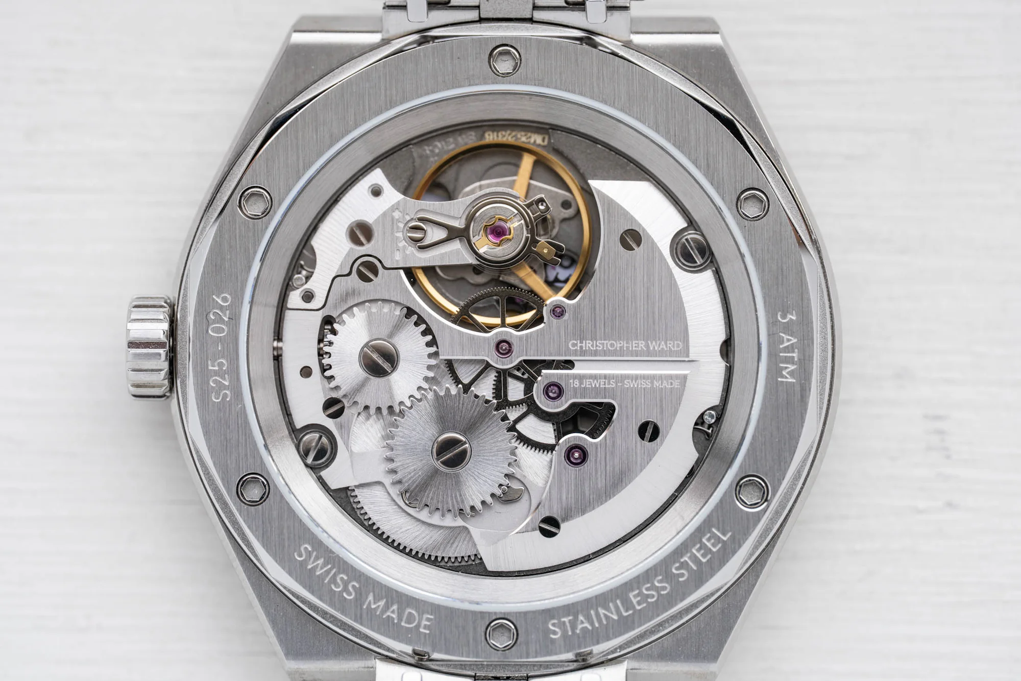 Christopher Ward Twelve 660 Movement Shot