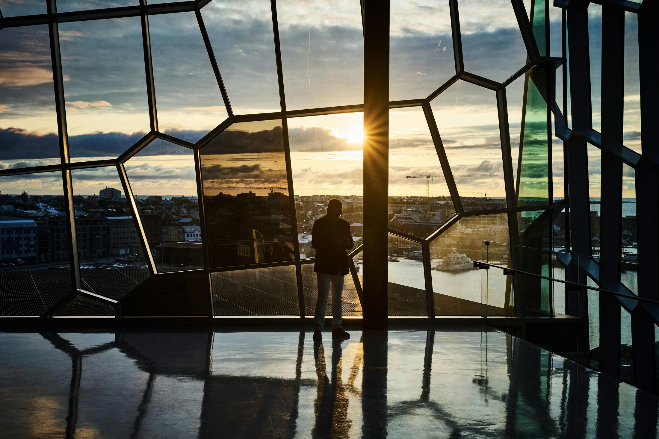 View from Harpa