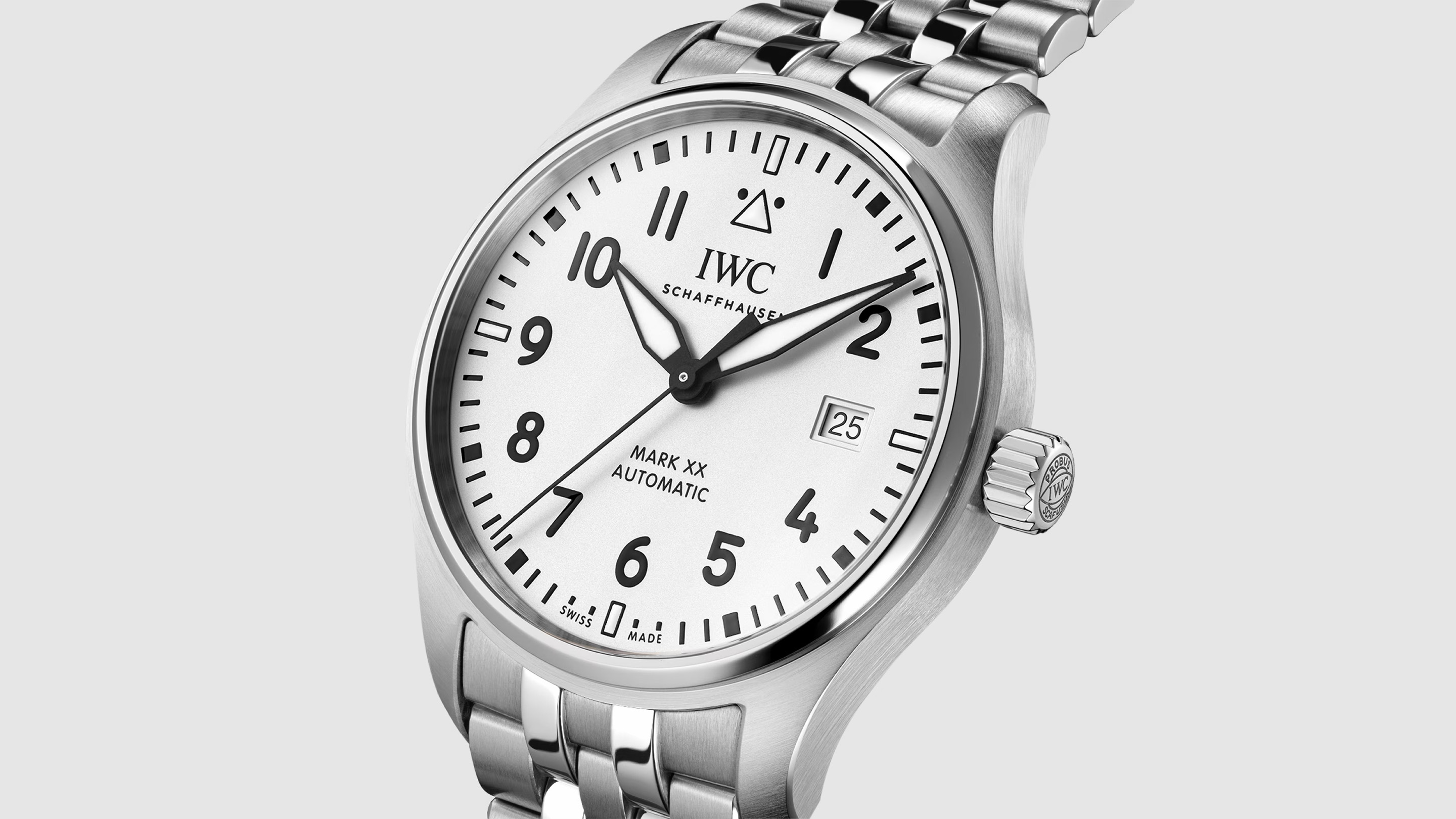 Iwc mark xviii white dial new arrivals