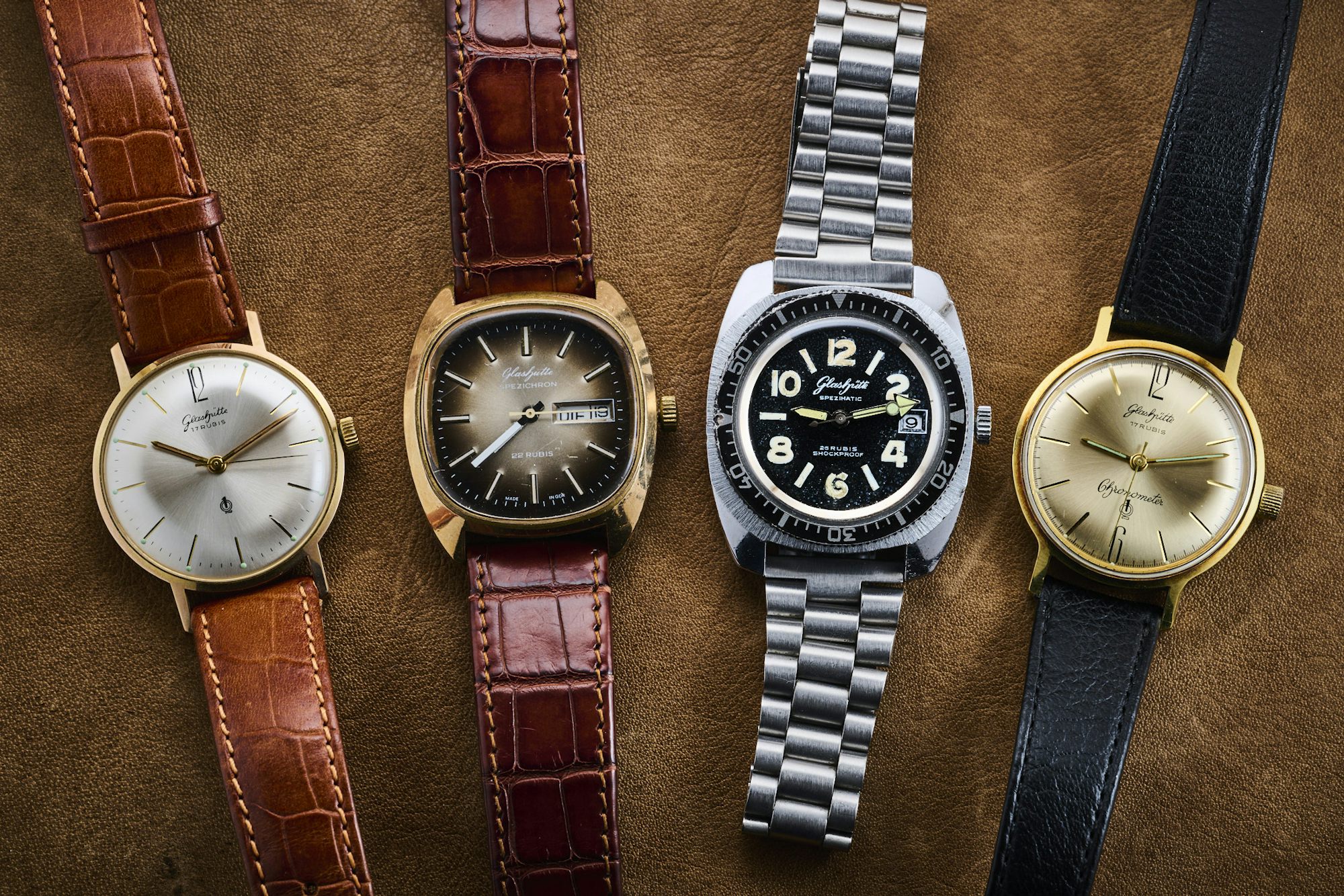 A selection of GUB Watches