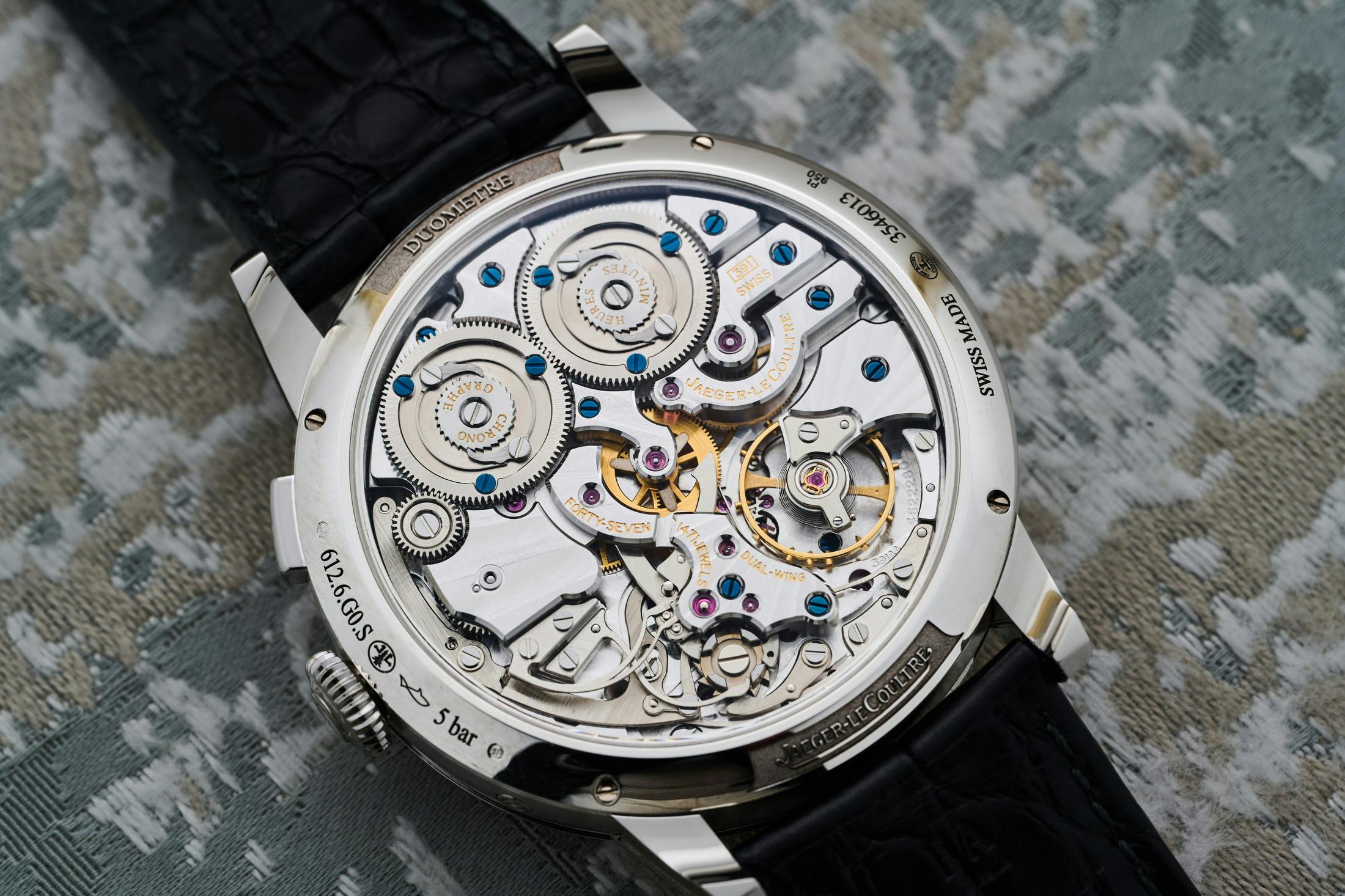 jaeger lecoultre duometre chronograph moon cal 391