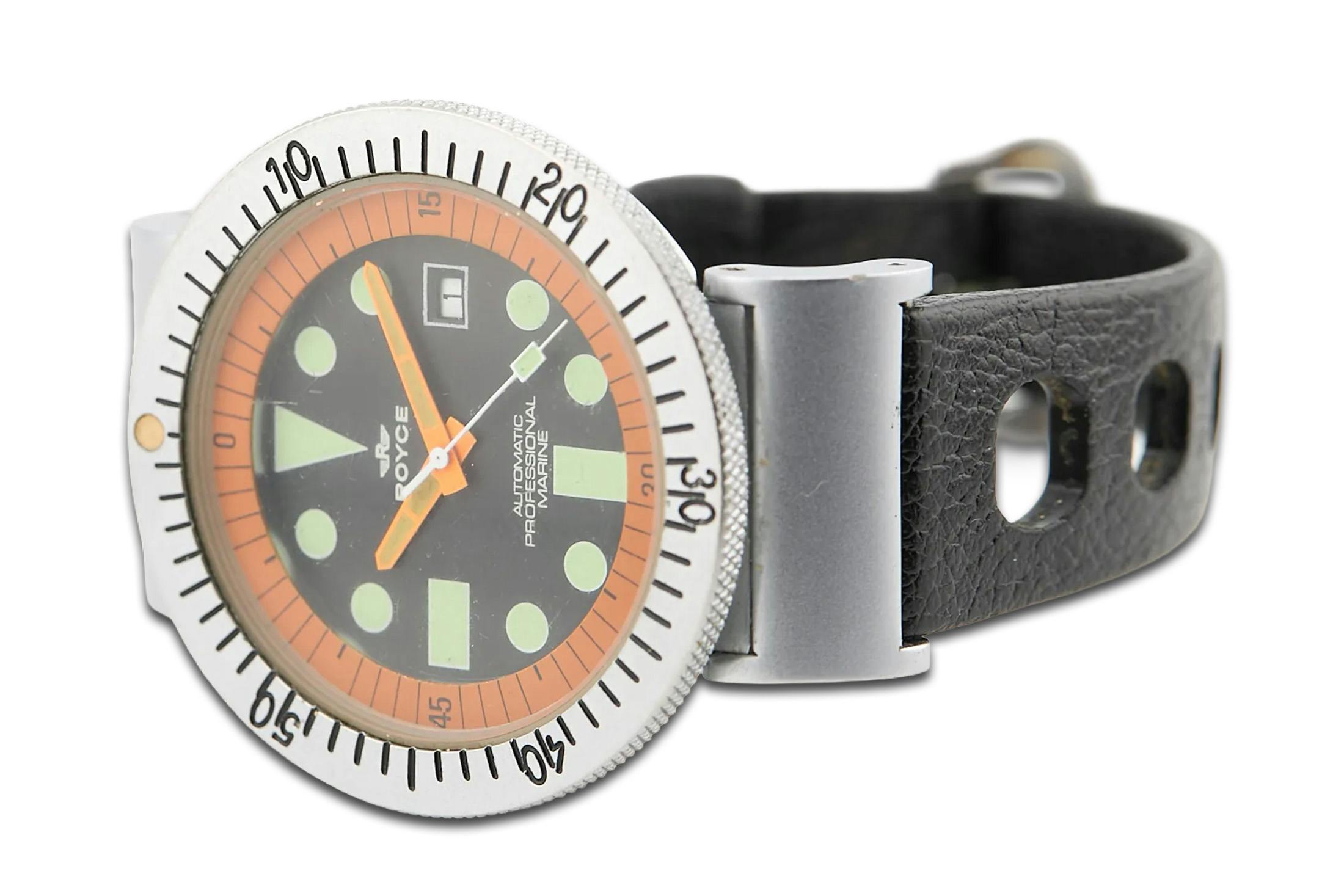 A Calabrese Baladin, A Royce Professional Marine, A Universal Genève  Jump Hour Regulator, And A BWC Chronograph