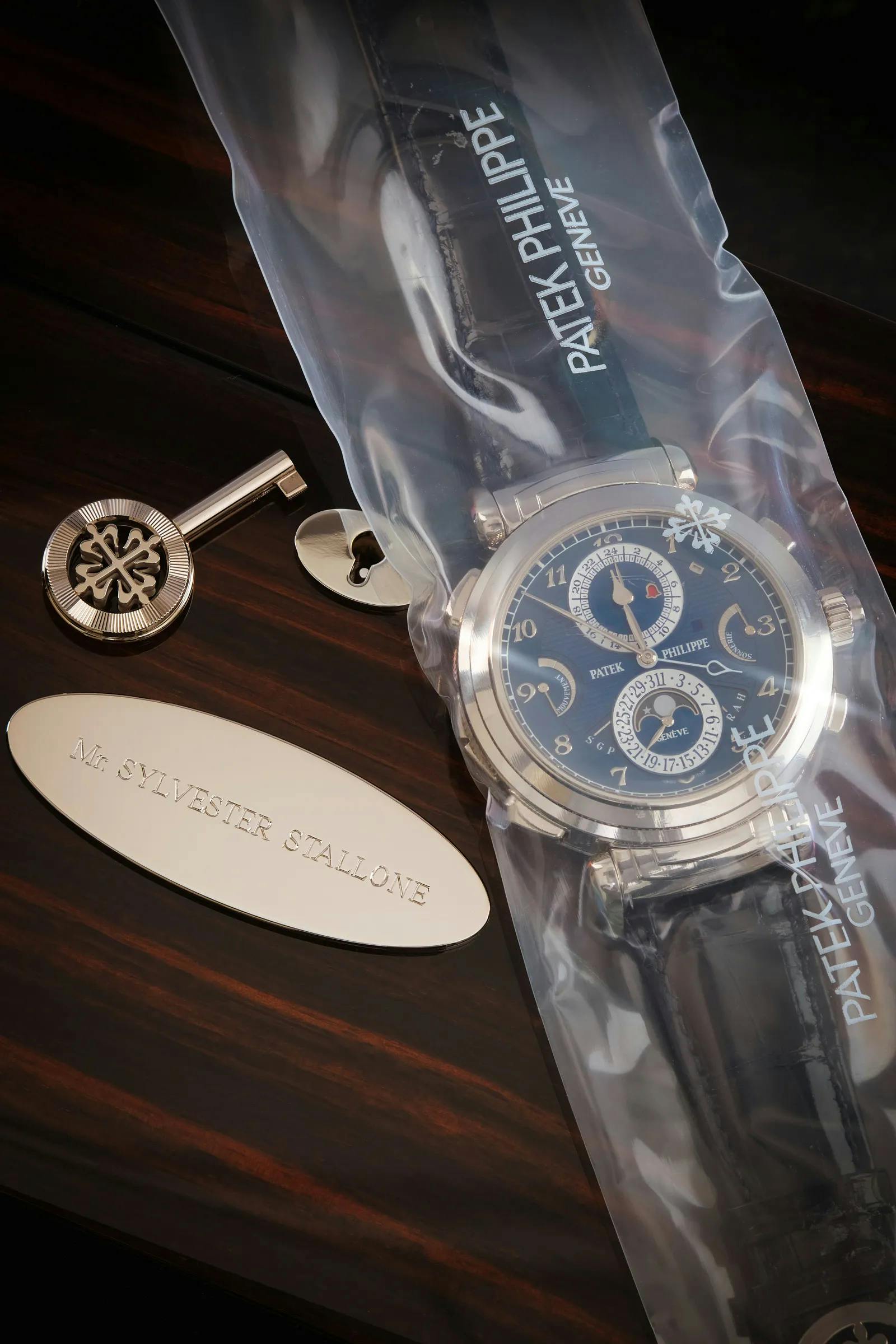 sylvester stallone grandmaster chime patek