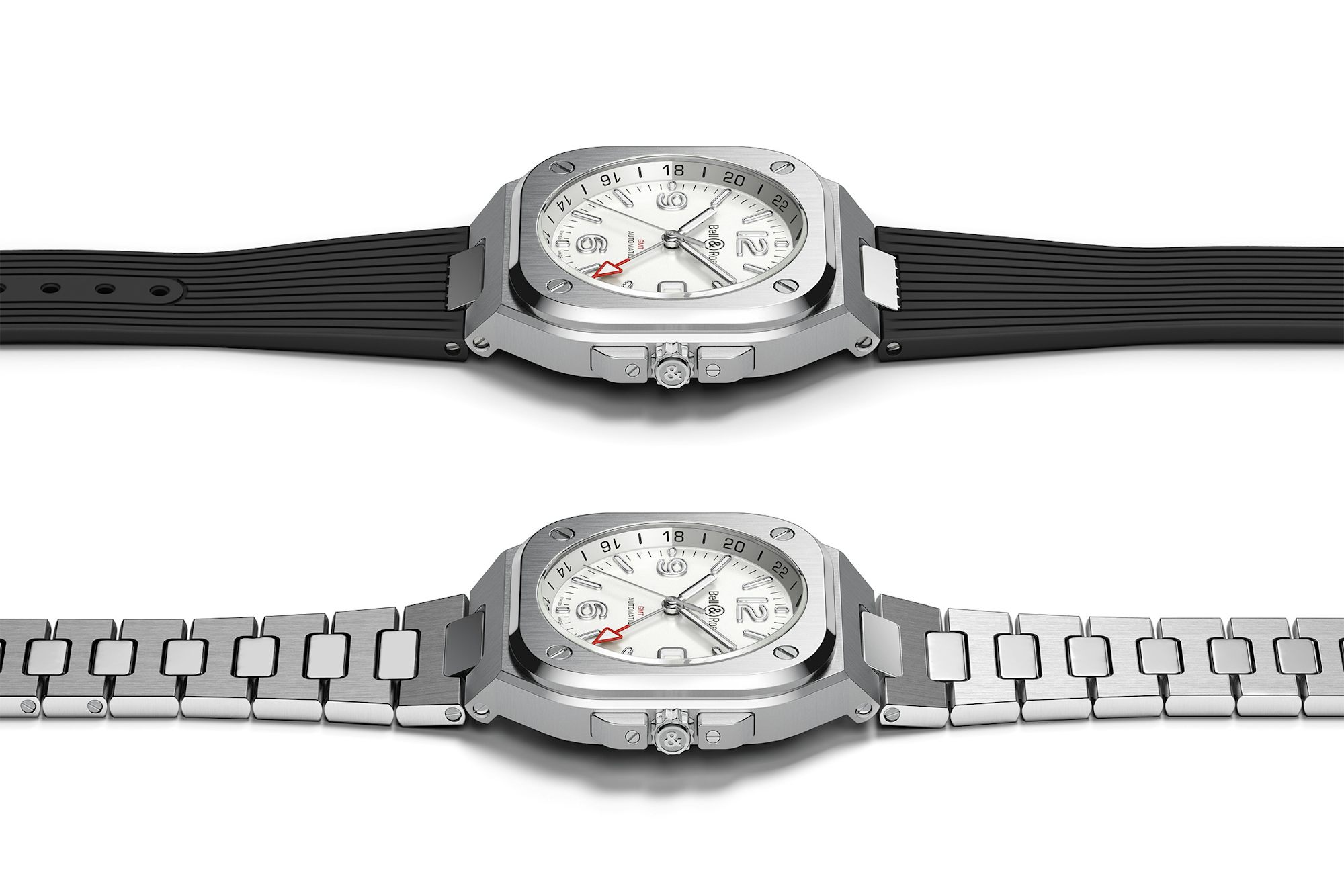 the bell and ross BR 05 GMT white