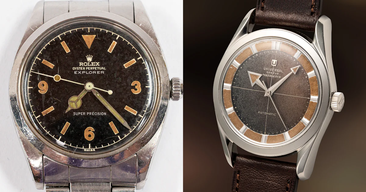Bring a Loupe A Cartier Platinum Pocket Watch, A Gilt Rolex Explorer, An Omega Railmaster, And A Broad Arrow Polerouter