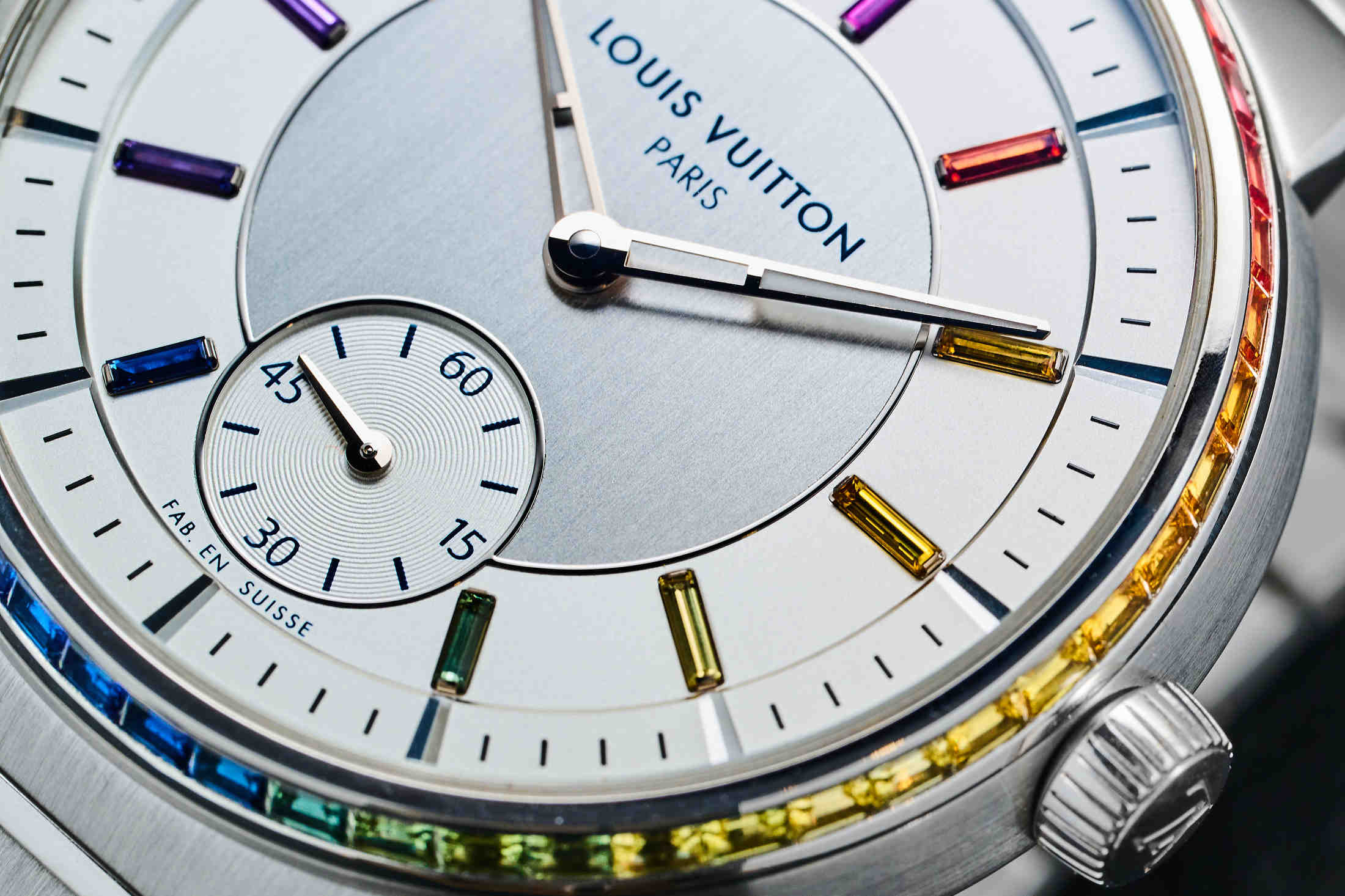 Tambour Platinum Rainbow