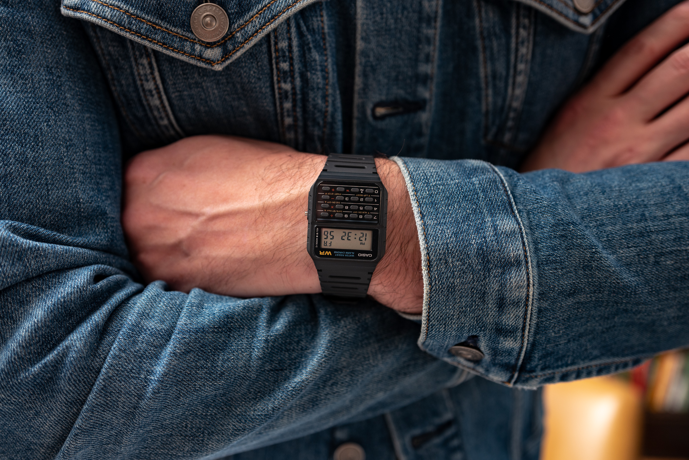 calculator watch casio