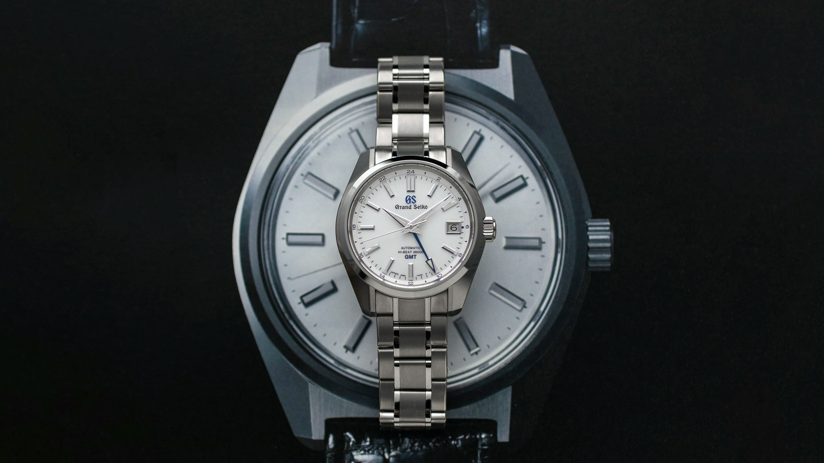 The Grand Seiko SBGJ255 Heritage Collection Mechanical Hi-Beat GMT 44GS  55th Anniversary Limited Edition