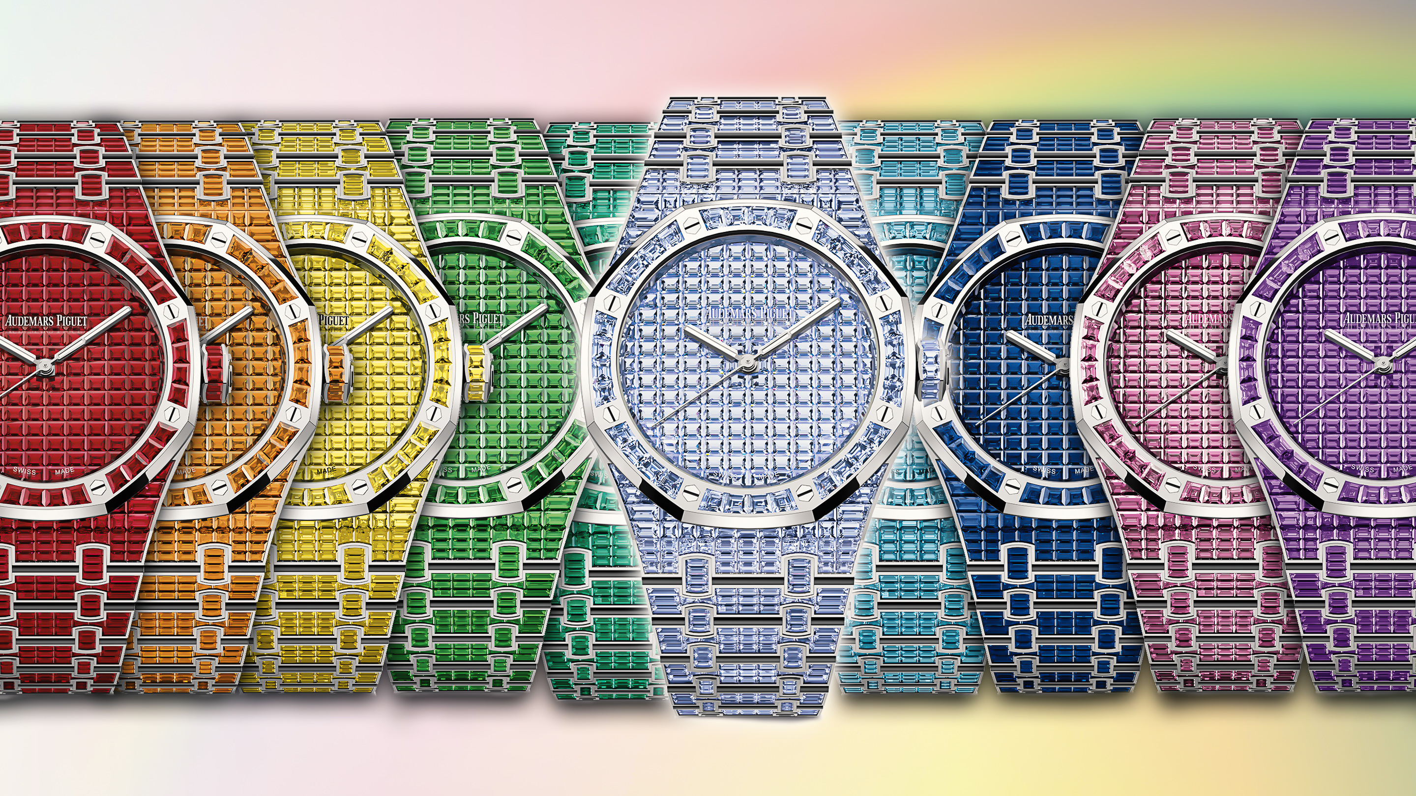 Baguette diamond audemars on sale piguet