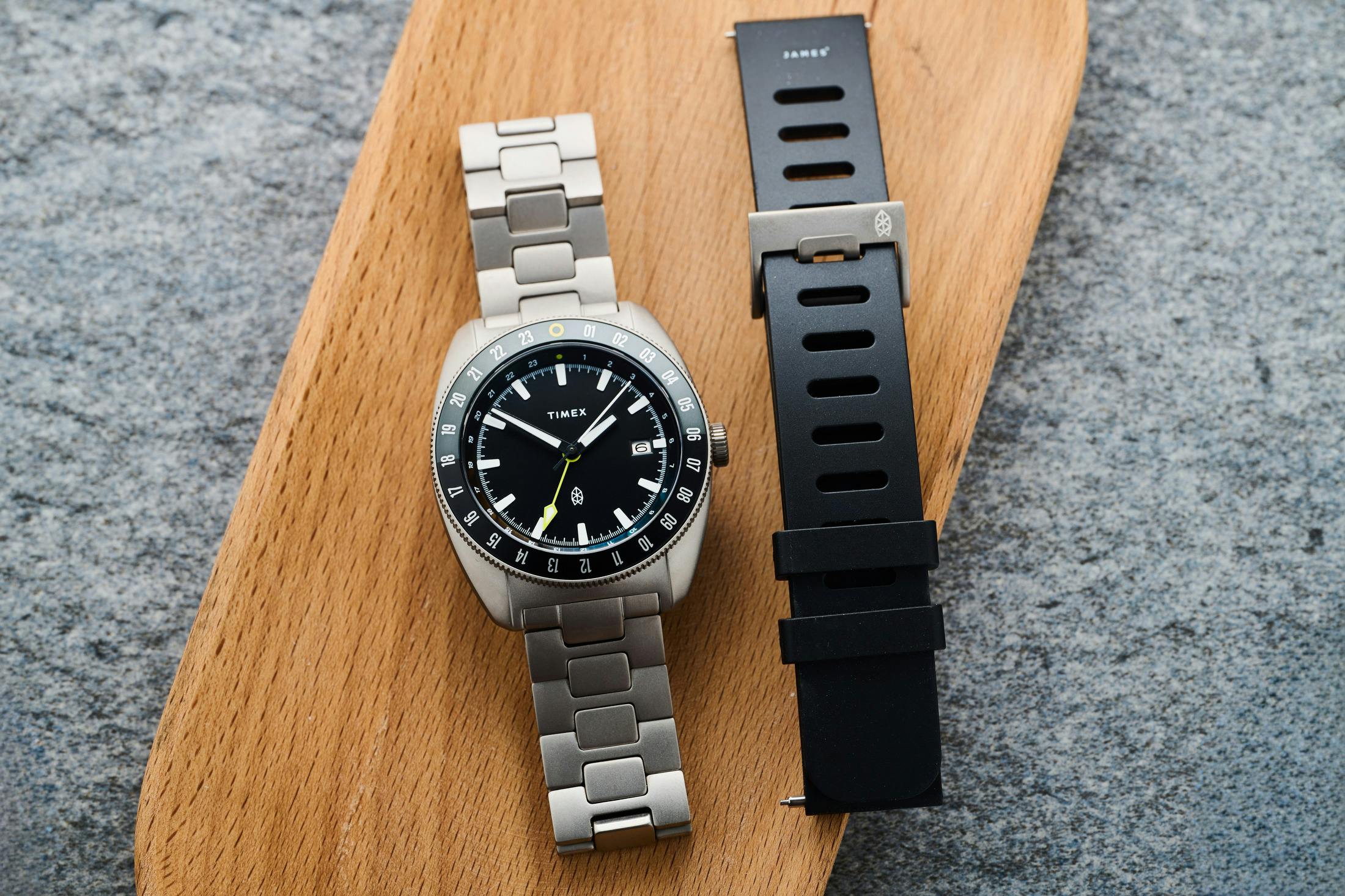Timex x The James Brand GMT