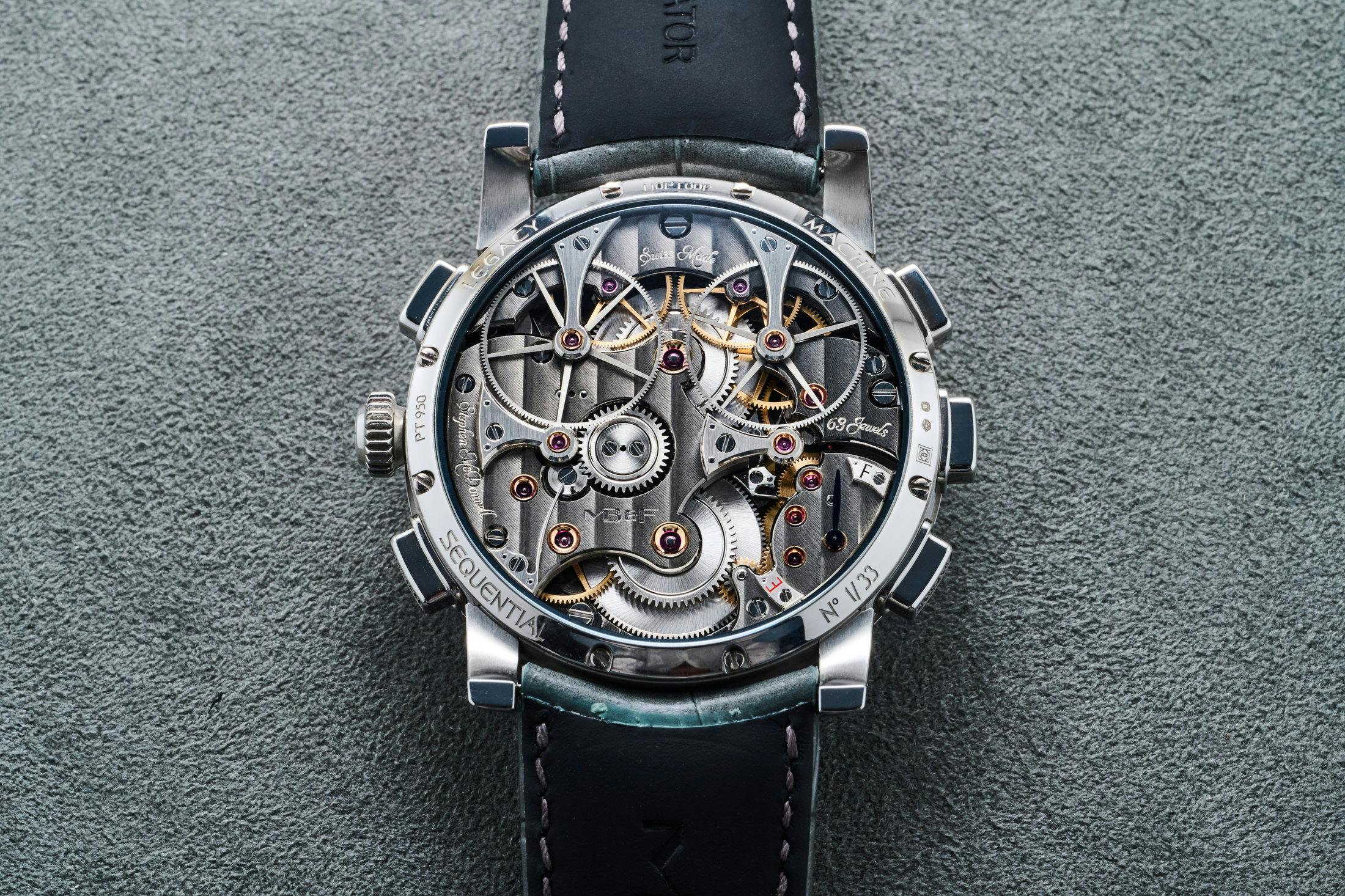 MB&F LM Sequential Flyback movement
