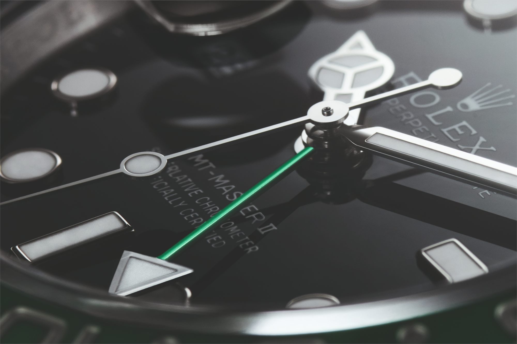 Rolex's new left hand GMT detail