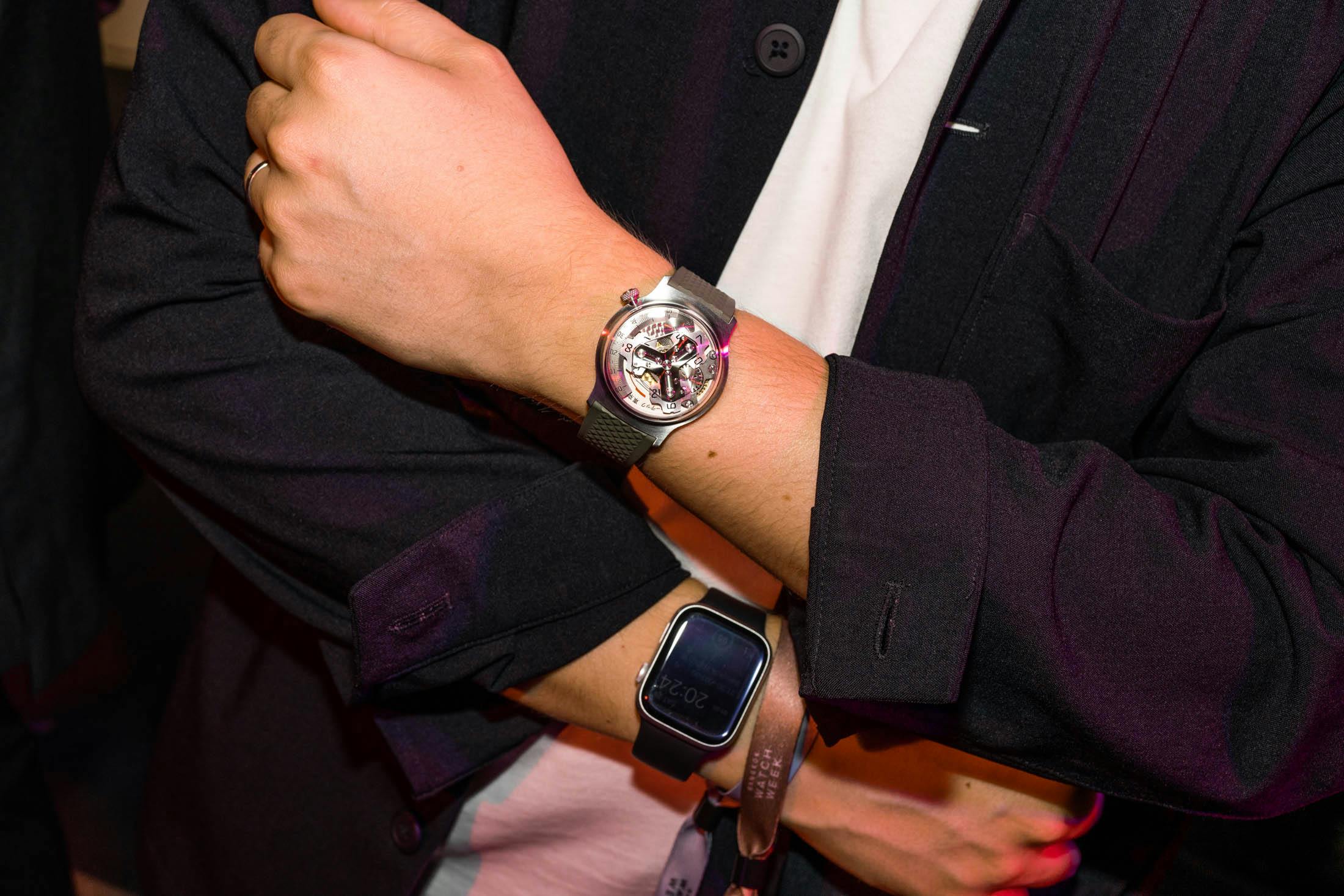 Otsuka Lotec and Apple Watch Double Wrist