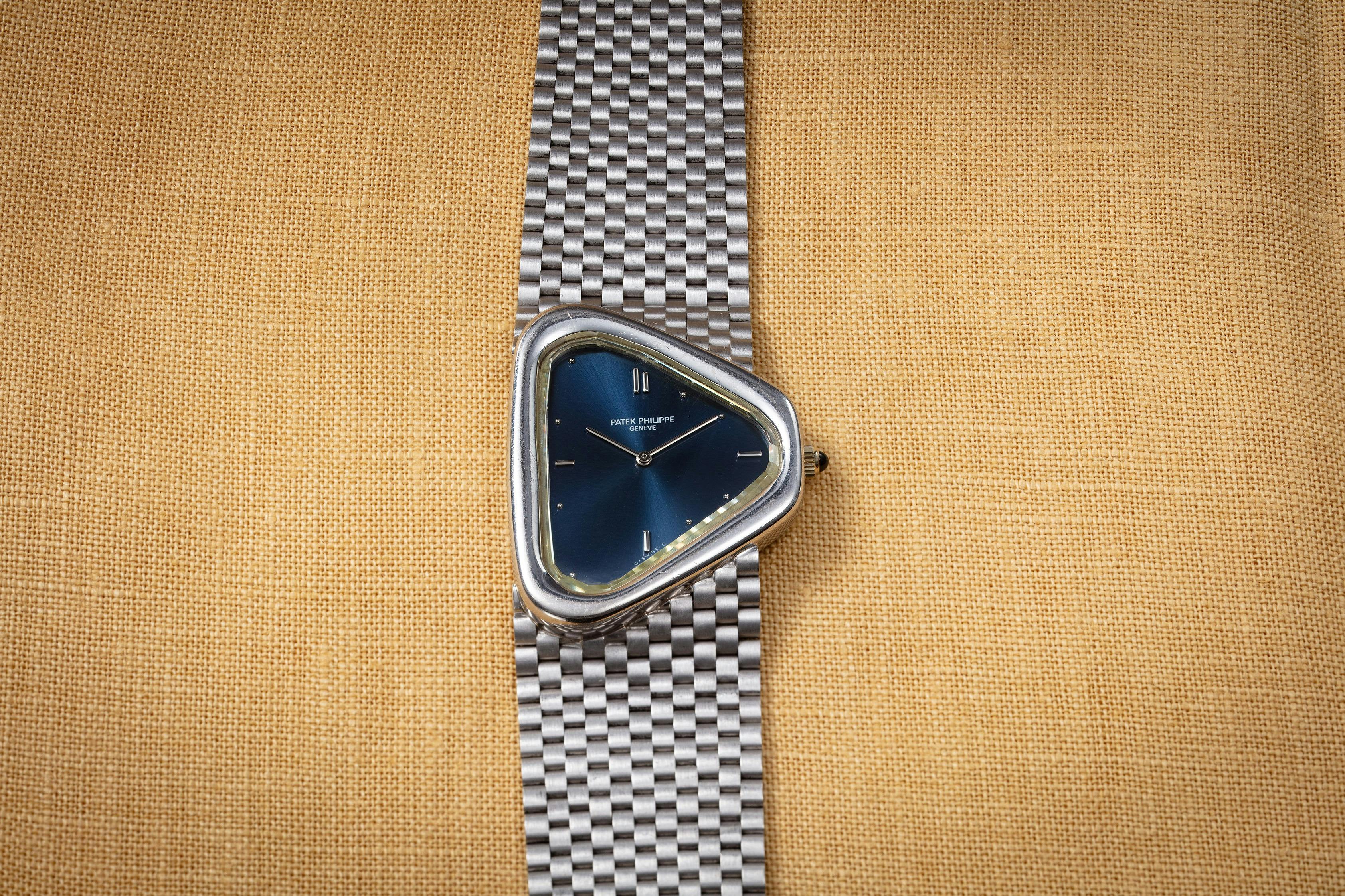 unique lasque diamond patek philippe watch