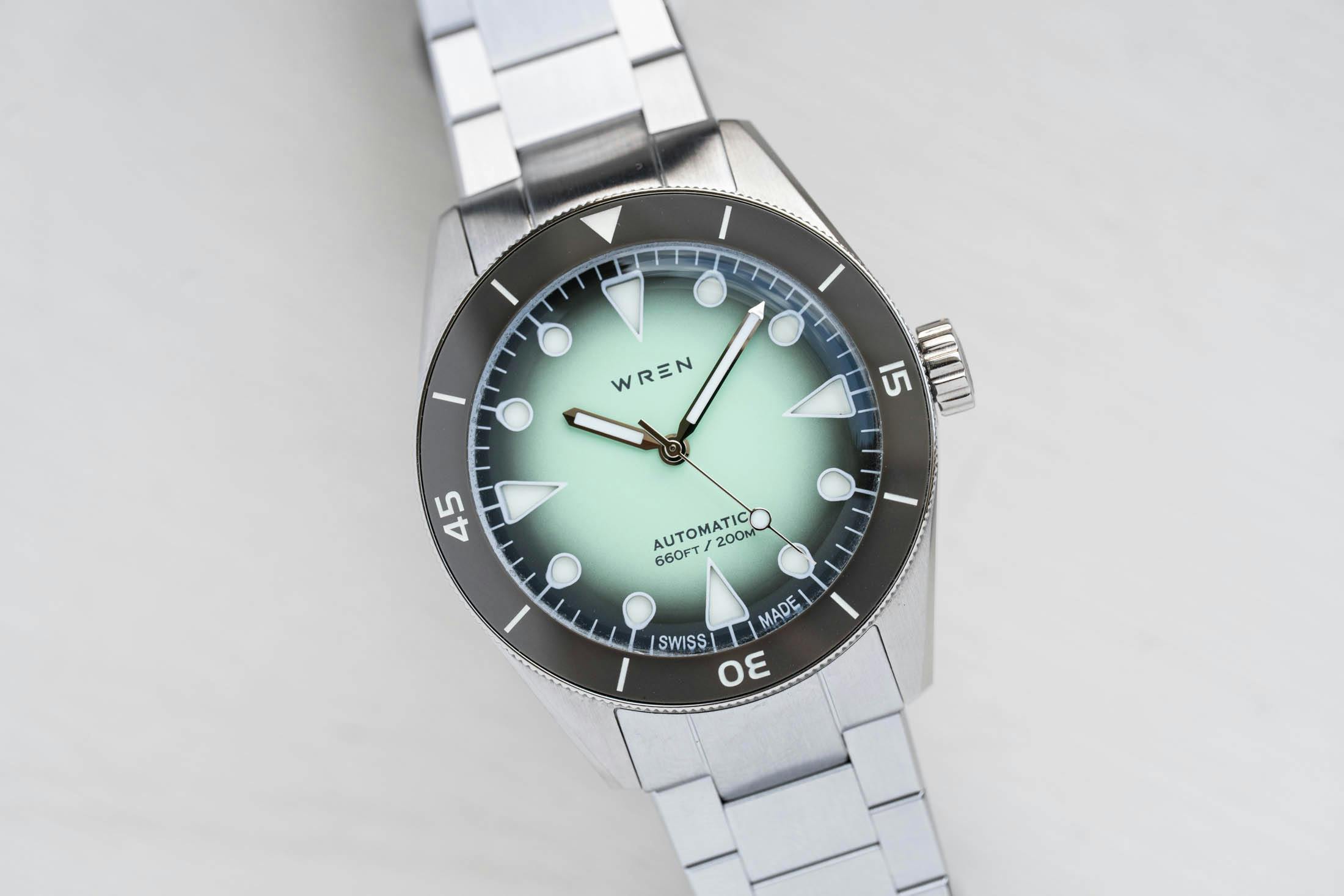 Wren Diver 38 Seafoam Slanted Soldier
