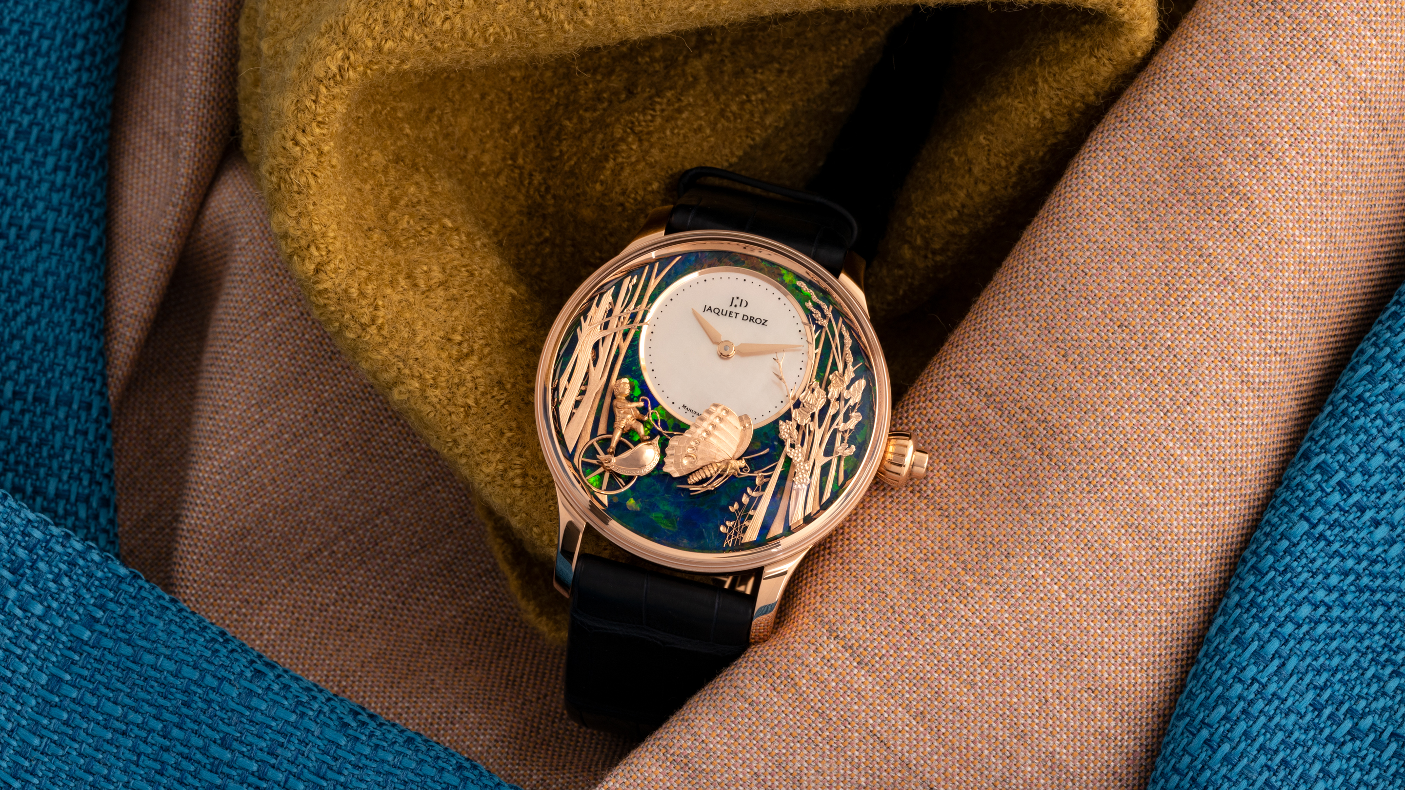 In-Depth: The Jaquet Droz Loving Butterfly Automaton, A Legend