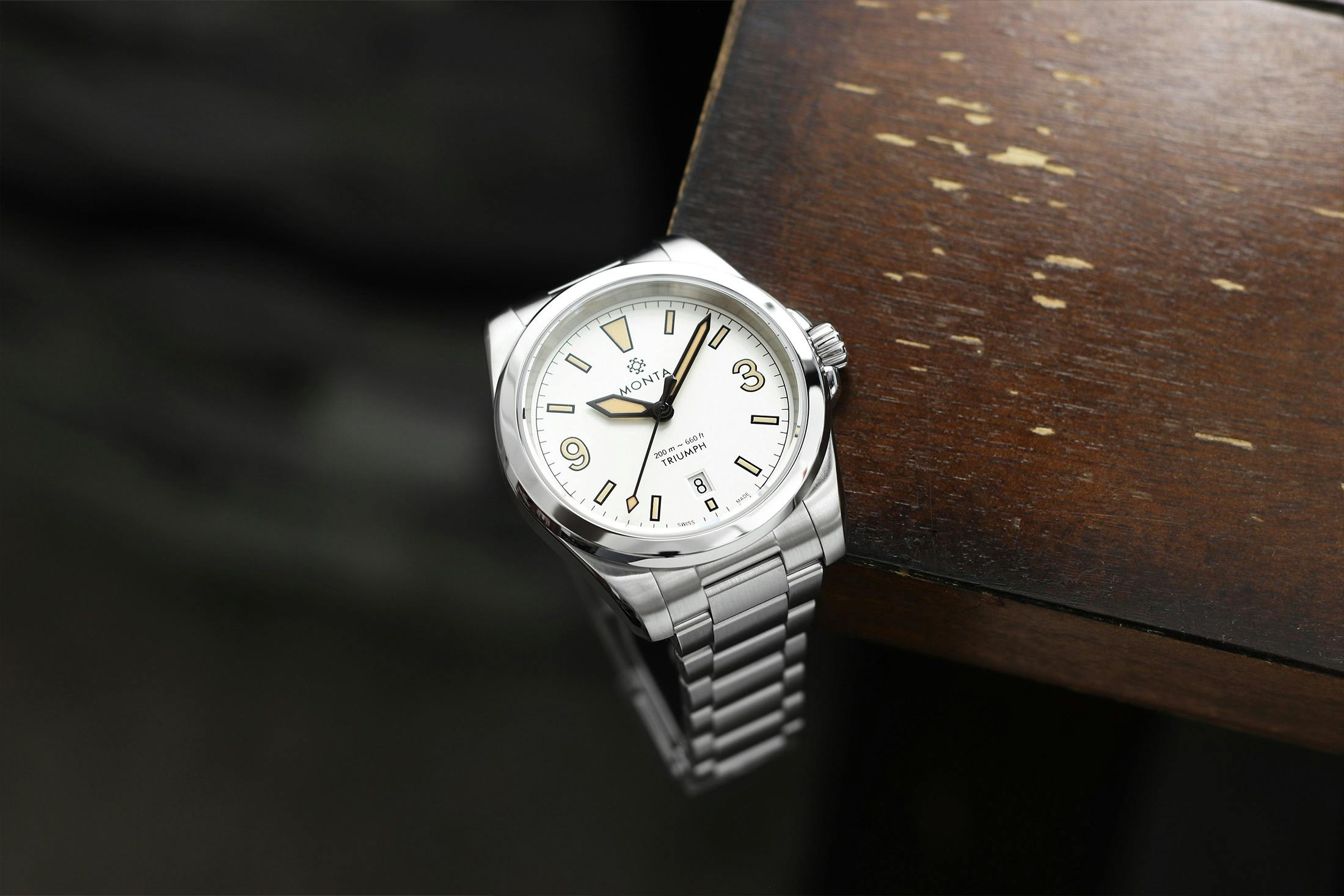 Monta 10th Anniversary Neuchâtel X Collection in Opalin Silver (Skyquest and Triumph)