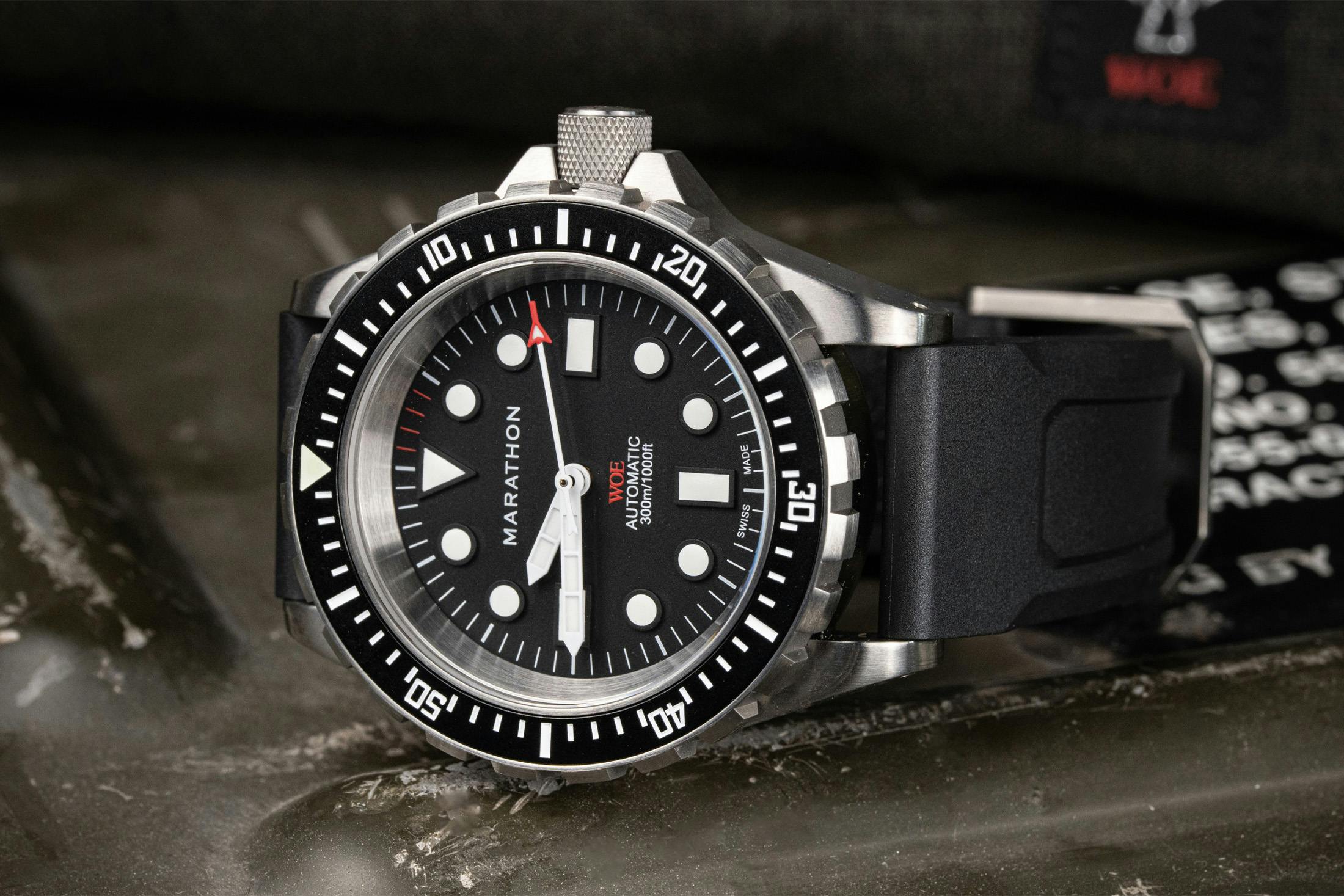 The Marathon x W.O.E. Titanium SAR