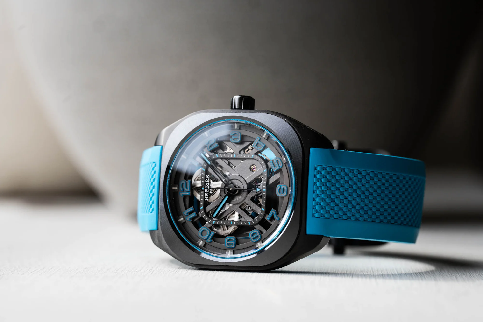 Hermes H08 Squelette Laying Flat Lifestyle