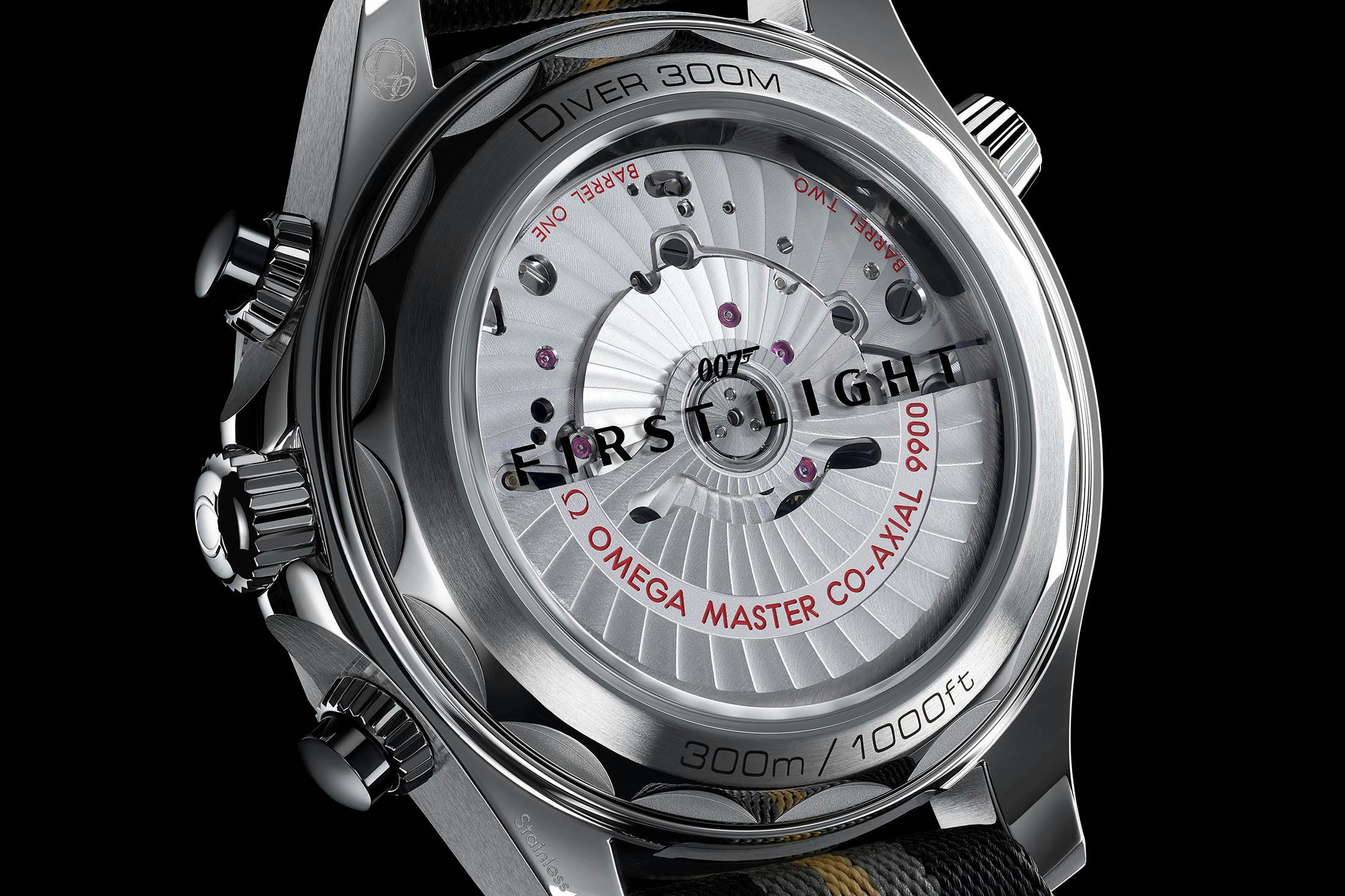 007 First Light Seamaster Chronograph Caseback