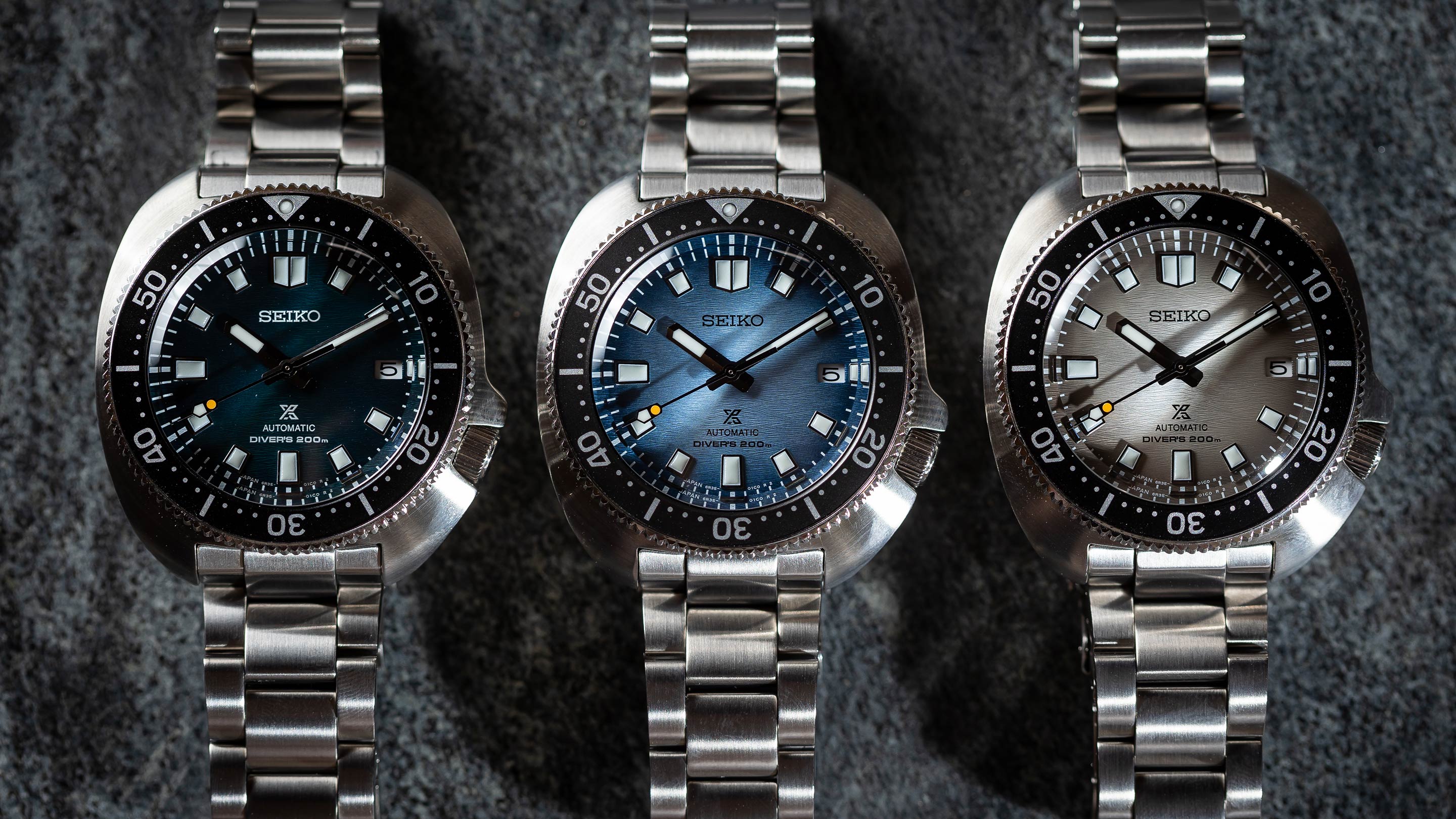 New Ice Divers from Seiko: The SPB261, SPB263, and SPB265