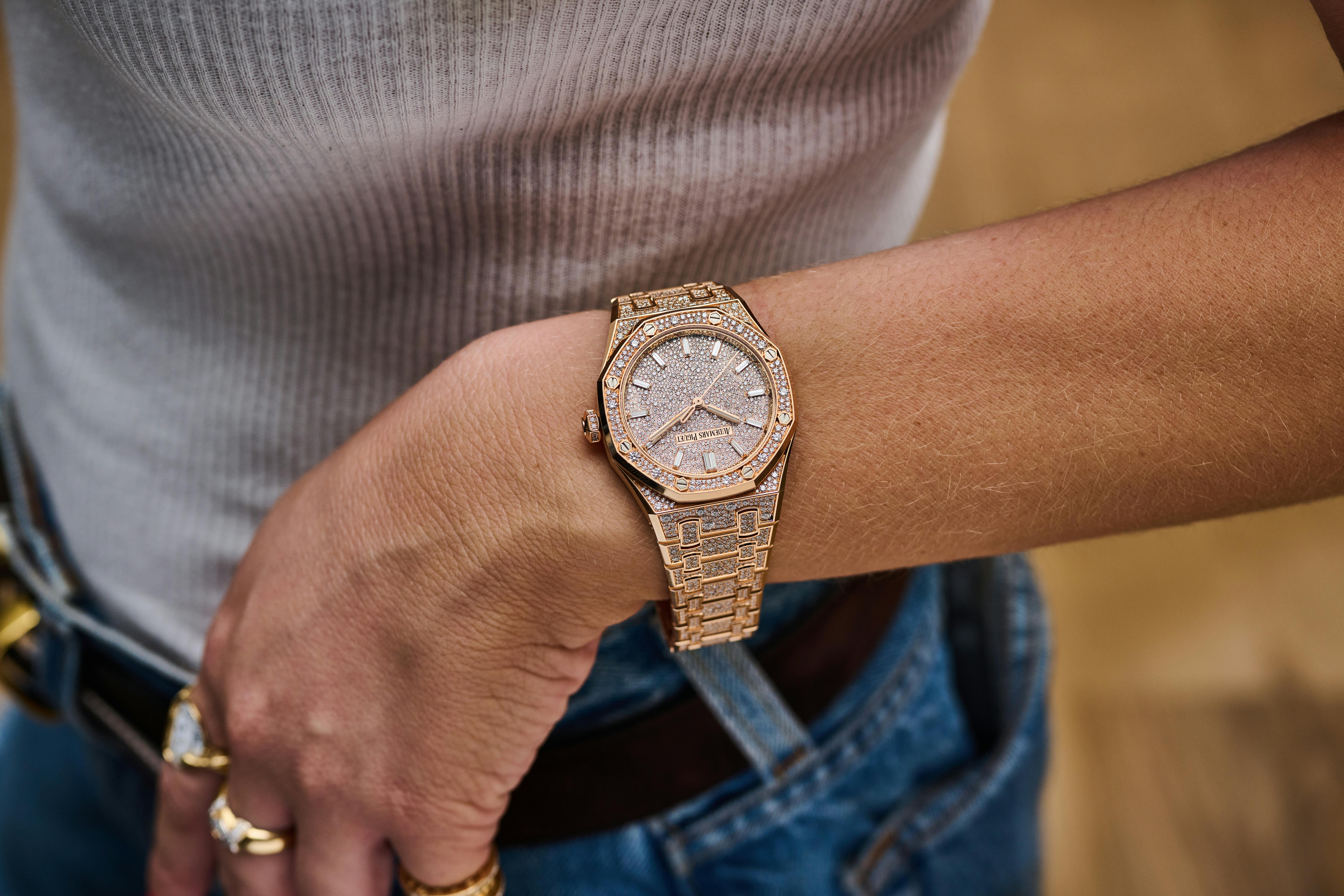 AP on Malaika wrist