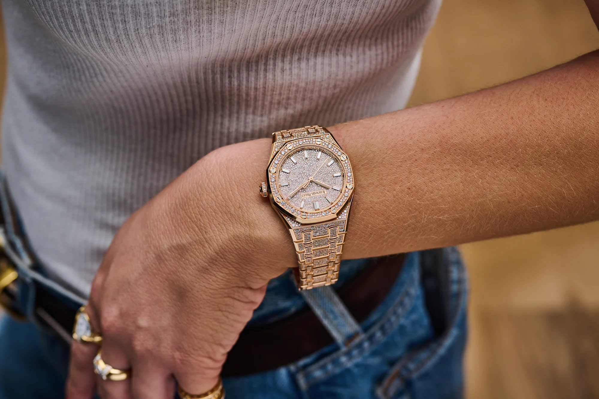AP on Malaika wrist